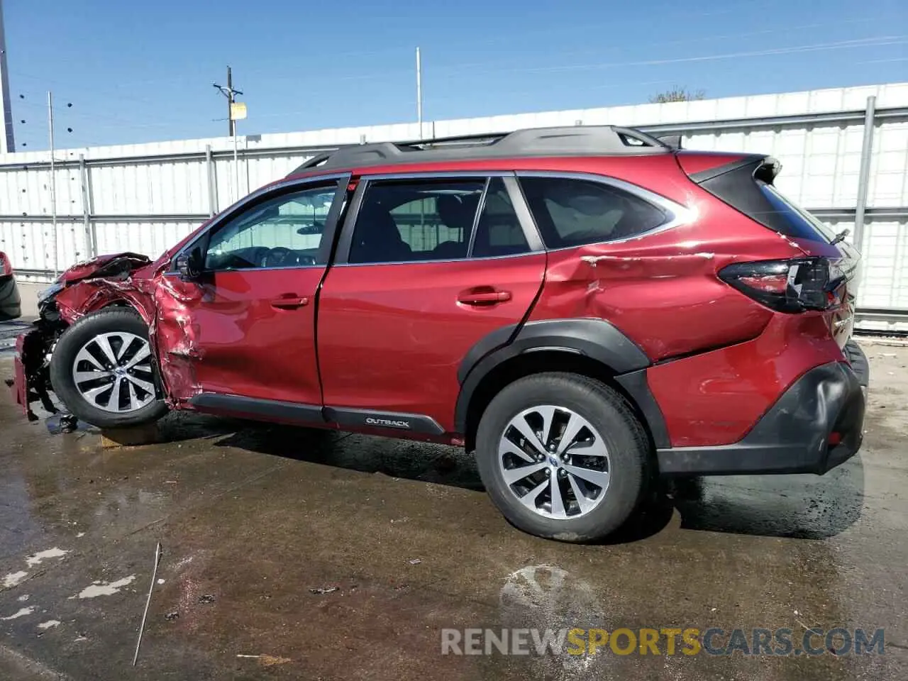 2 Photograph of a damaged car 4S4BTAFC3P3130897 SUBARU OUTBACK 2023