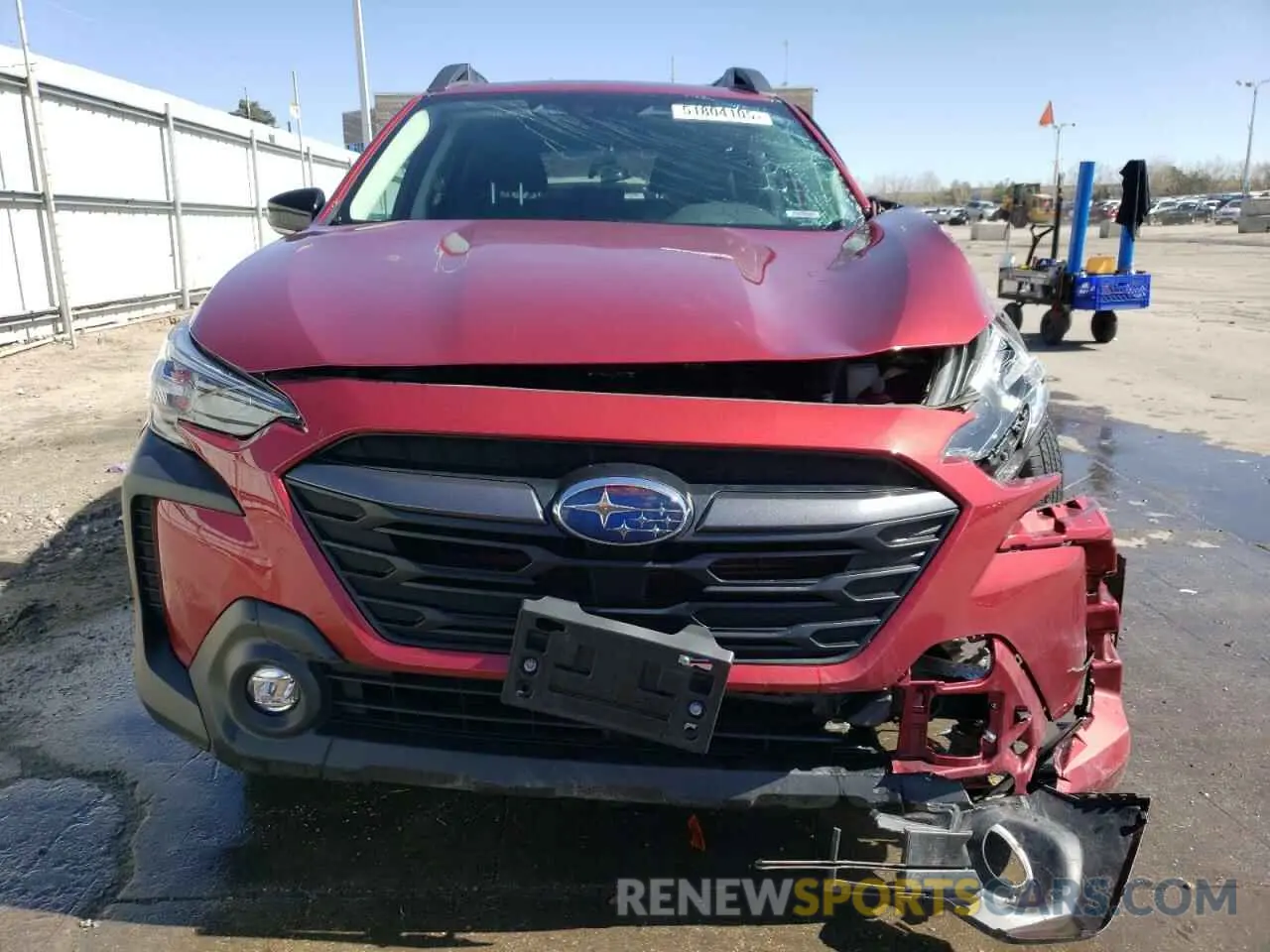 5 Photograph of a damaged car 4S4BTAFC3P3130897 SUBARU OUTBACK 2023