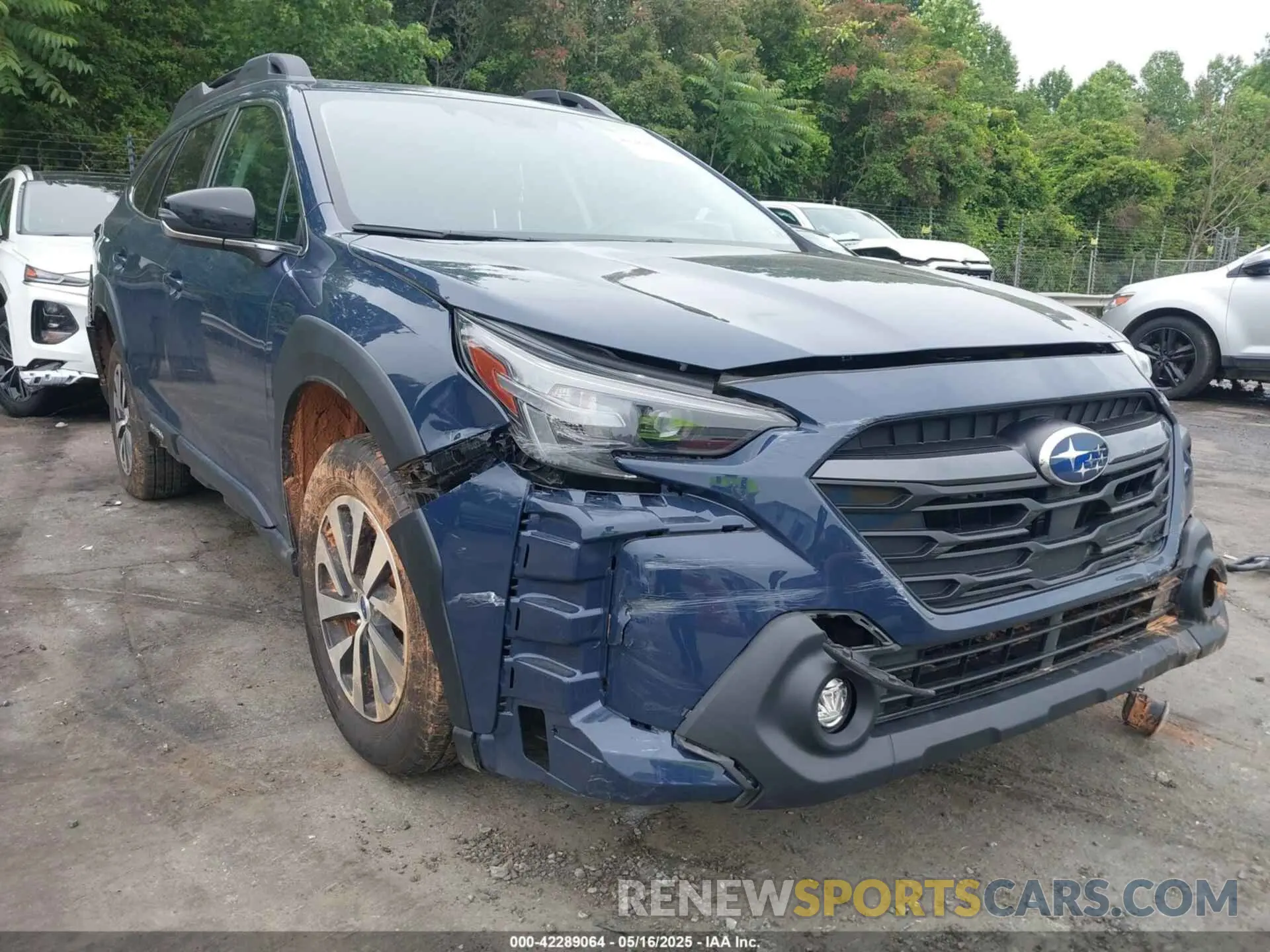 1 Photograph of a damaged car 4S4BTAFC9P3158199 SUBARU OUTBACK 2023