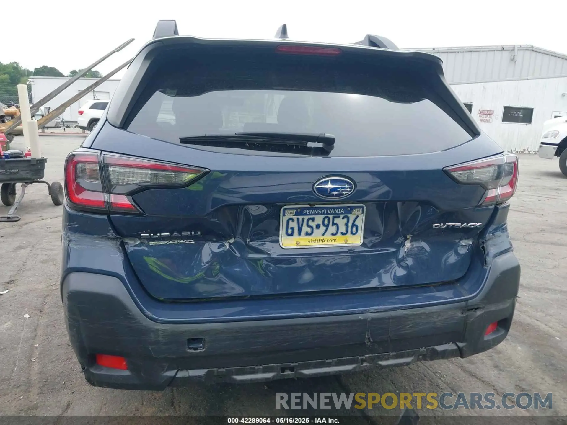 16 Photograph of a damaged car 4S4BTAFC9P3158199 SUBARU OUTBACK 2023