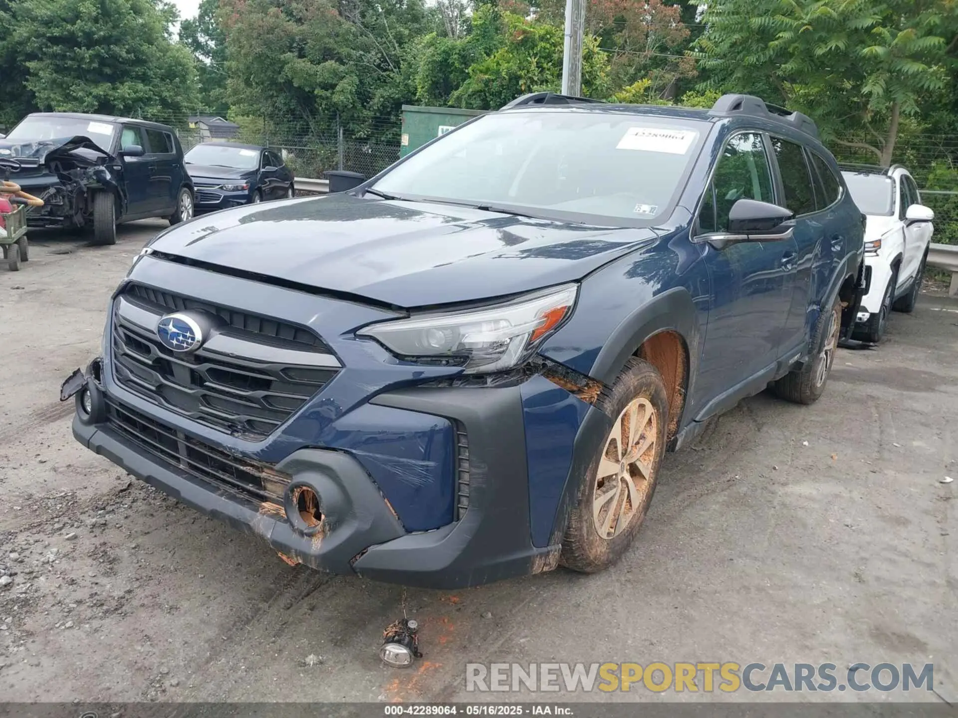 2 Photograph of a damaged car 4S4BTAFC9P3158199 SUBARU OUTBACK 2023