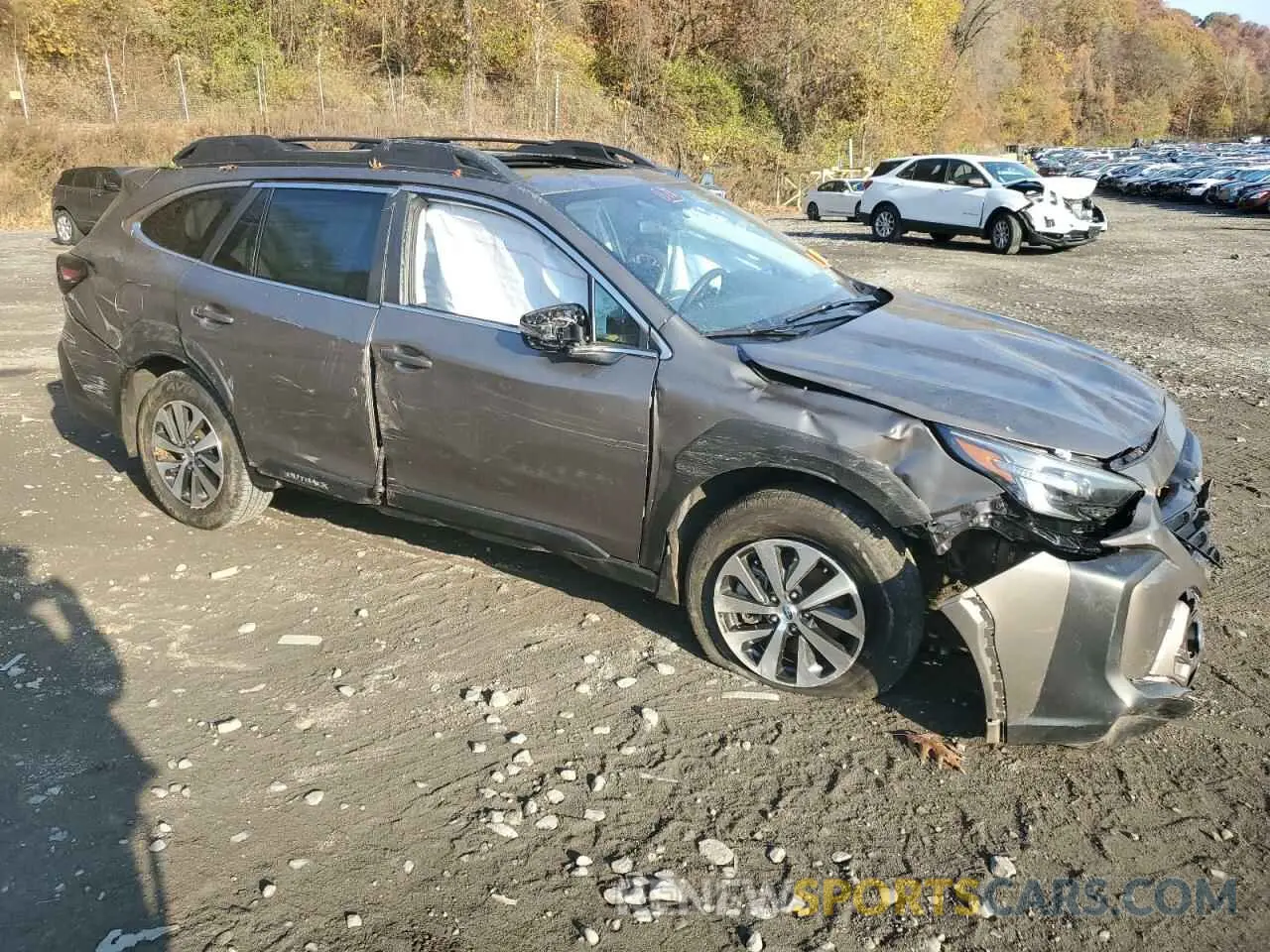 4 Photograph of a damaged car 4S4BTAFCXP3218703 SUBARU OUTBACK 2023
