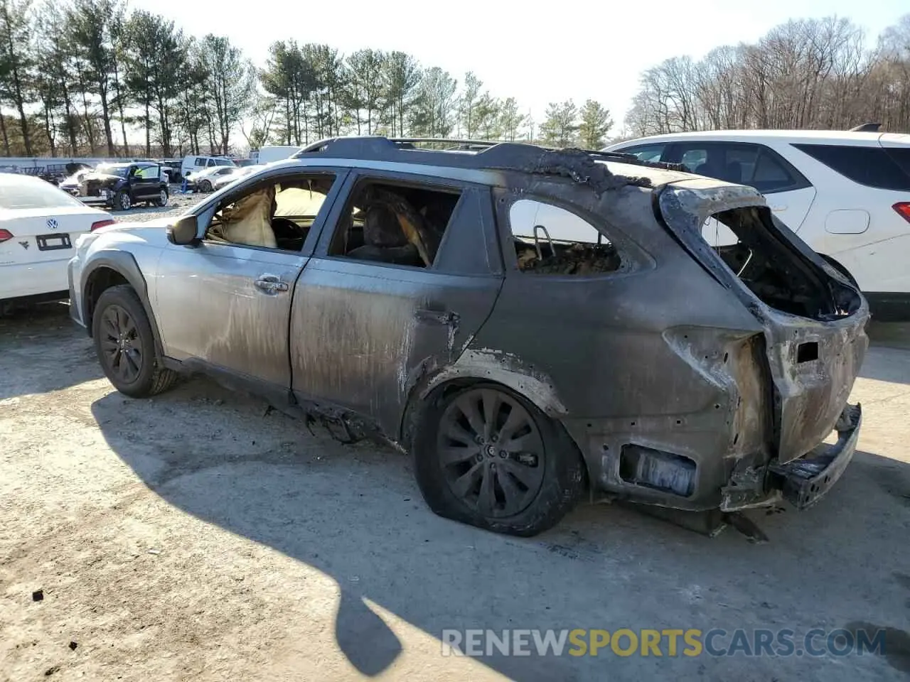 2 Photograph of a damaged car 4S4BTAJC1P3159032 SUBARU OUTBACK 2023