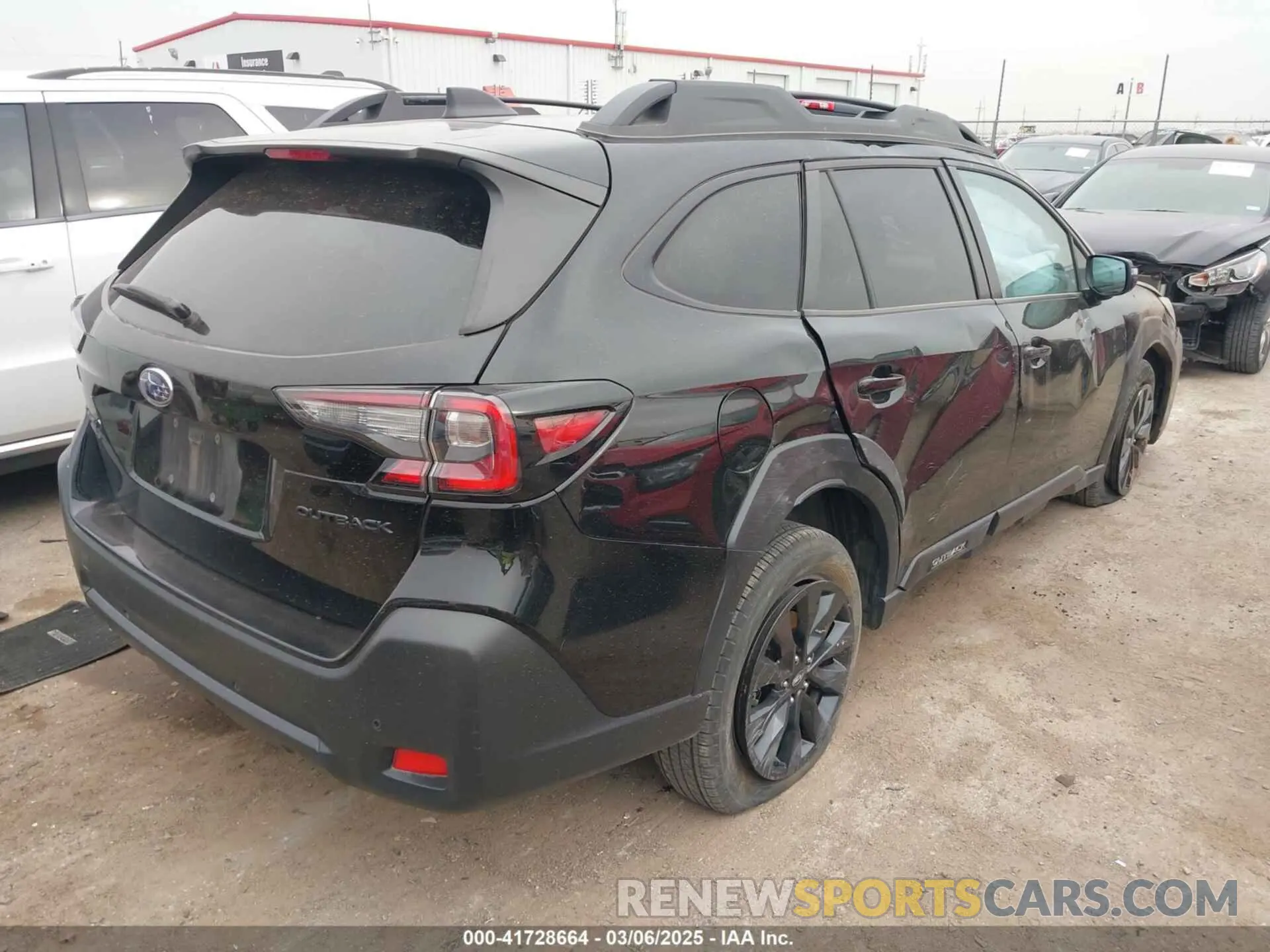 4 Photograph of a damaged car 4S4BTALC1P3186387 SUBARU OUTBACK 2023