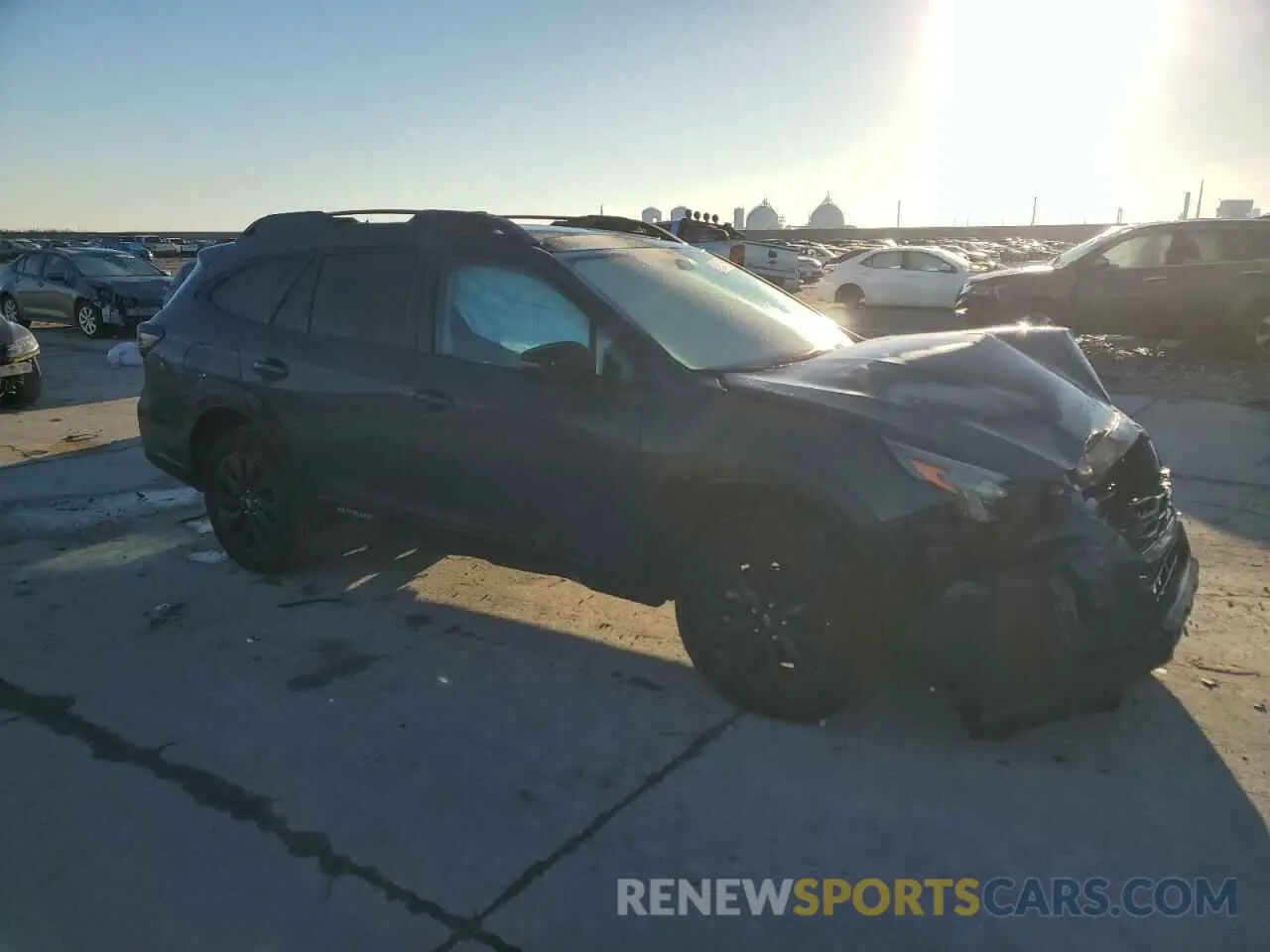 4 Photograph of a damaged car 4S4BTALC1P3196692 SUBARU OUTBACK 2023