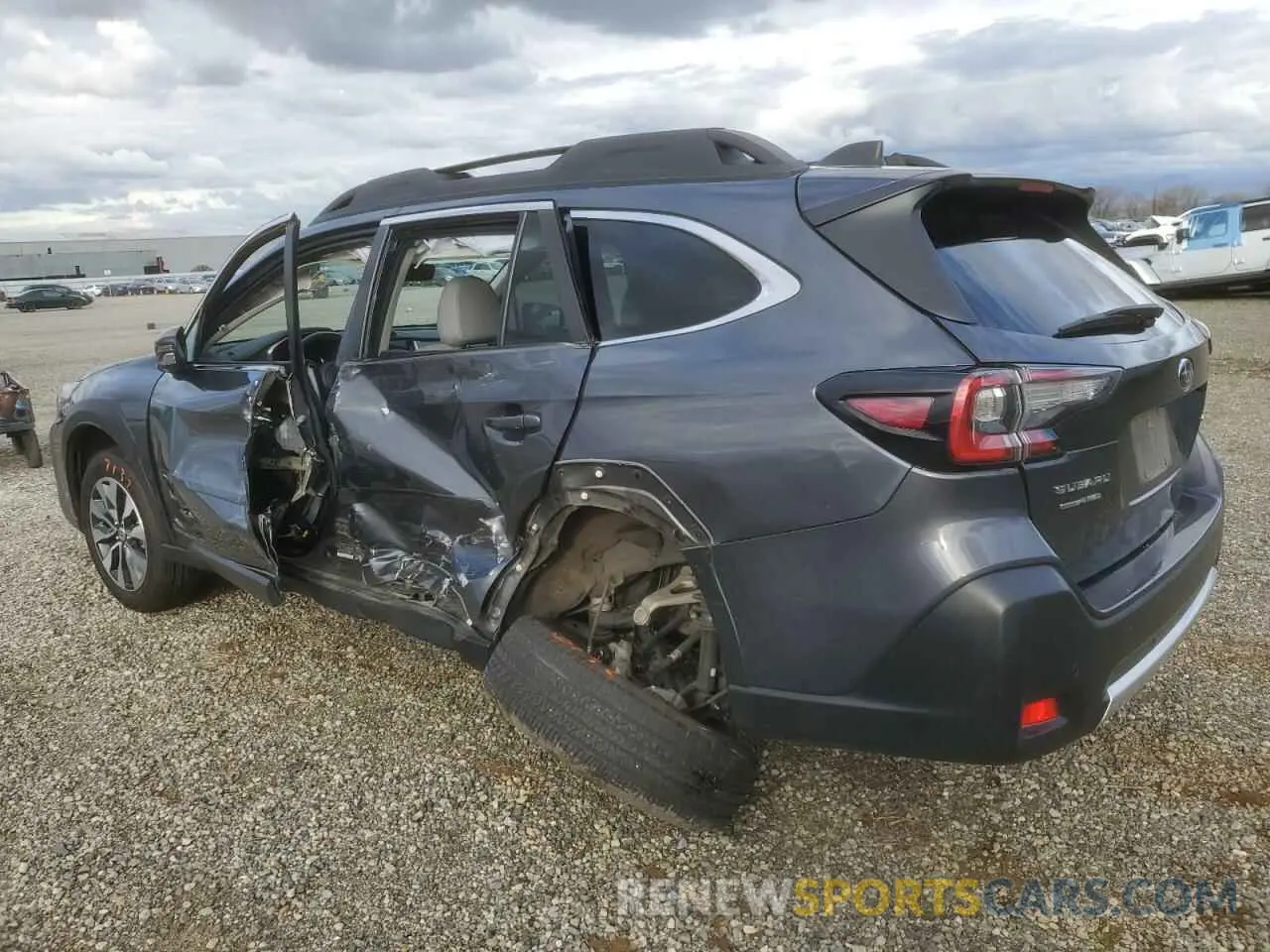 2 Photograph of a damaged car 4S4BTANC0P3150672 SUBARU OUTBACK 2023