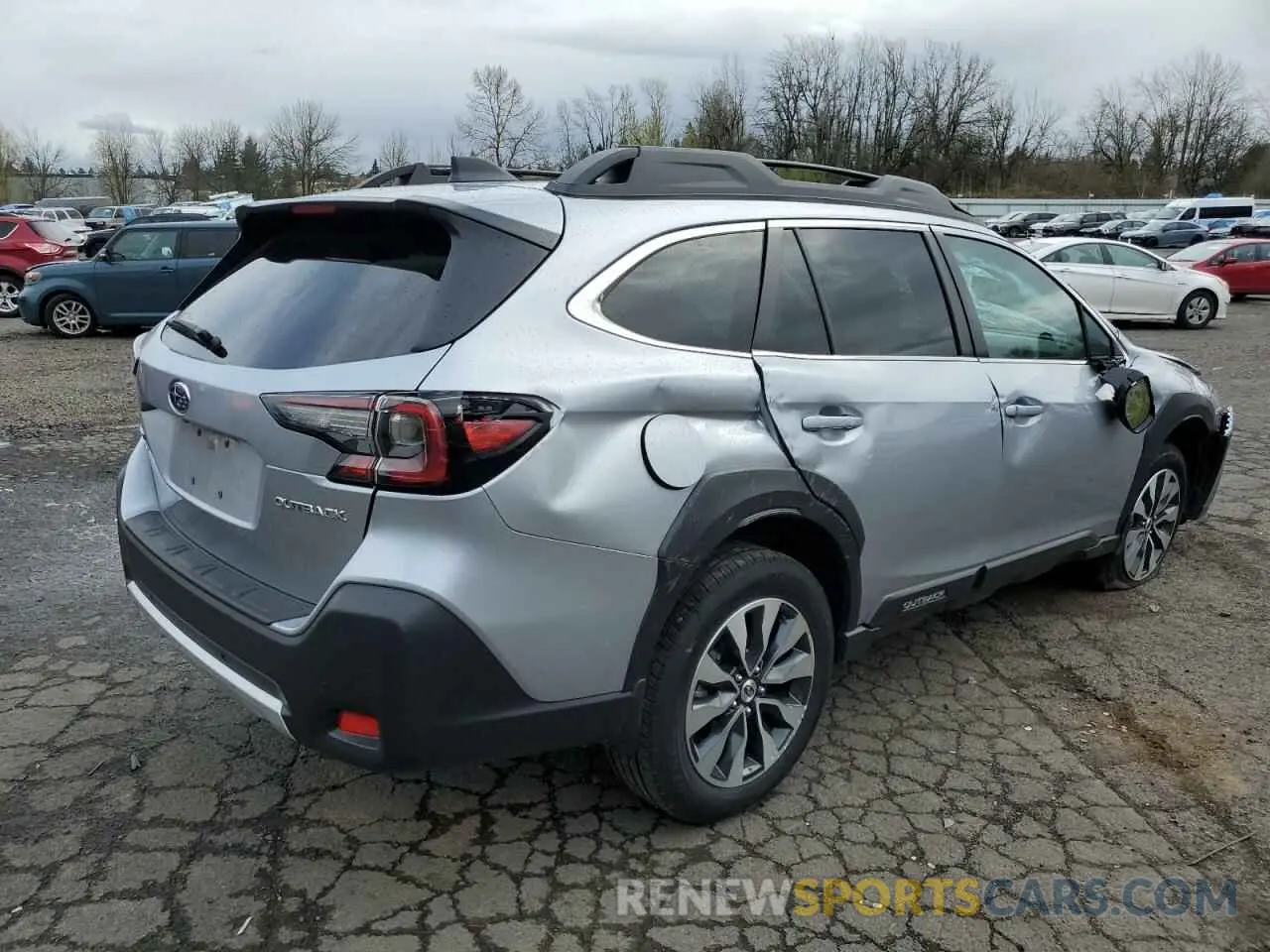 3 Фотография поврежденного автомобиля 4S4BTANC3P3157664 SUBARU OUTBACK 2023