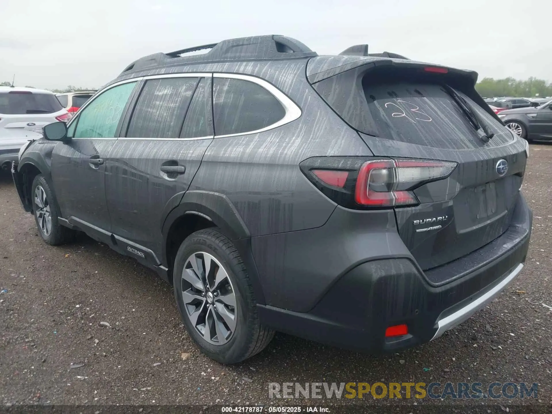 3 Photograph of a damaged car 4S4BTANCXP3124726 SUBARU OUTBACK 2023