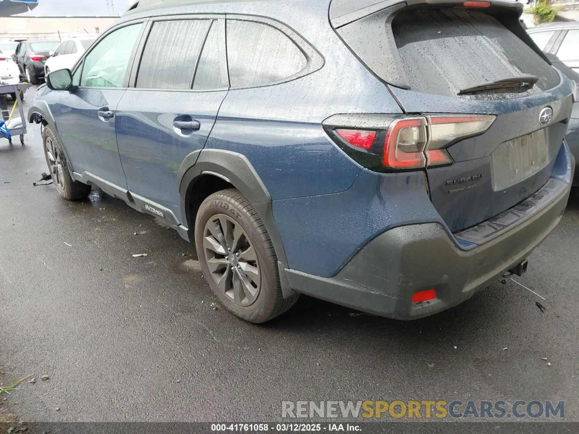3 Фотография поврежденного автомобиля 4S4BTGLD0P3140996 SUBARU OUTBACK 2023