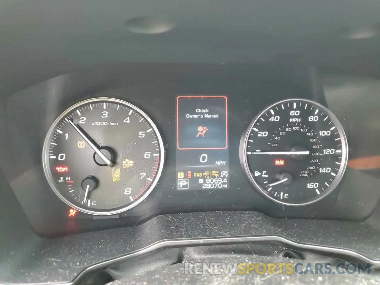 9 Фотография поврежденного автомобиля 4S4BTGLD7P3143782 SUBARU OUTBACK 2023