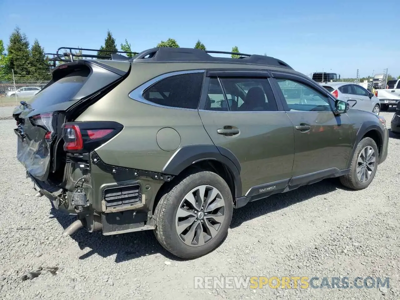 3 Photograph of a damaged car 4S4BTGND4P3223084 SUBARU OUTBACK 2023