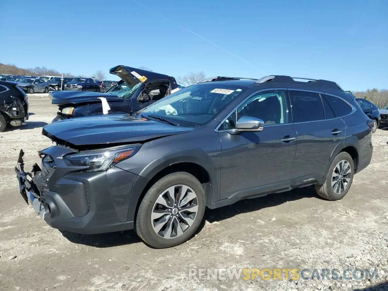 1 Photograph of a damaged car 4S4BTGPD9P3114620 SUBARU OUTBACK 2023