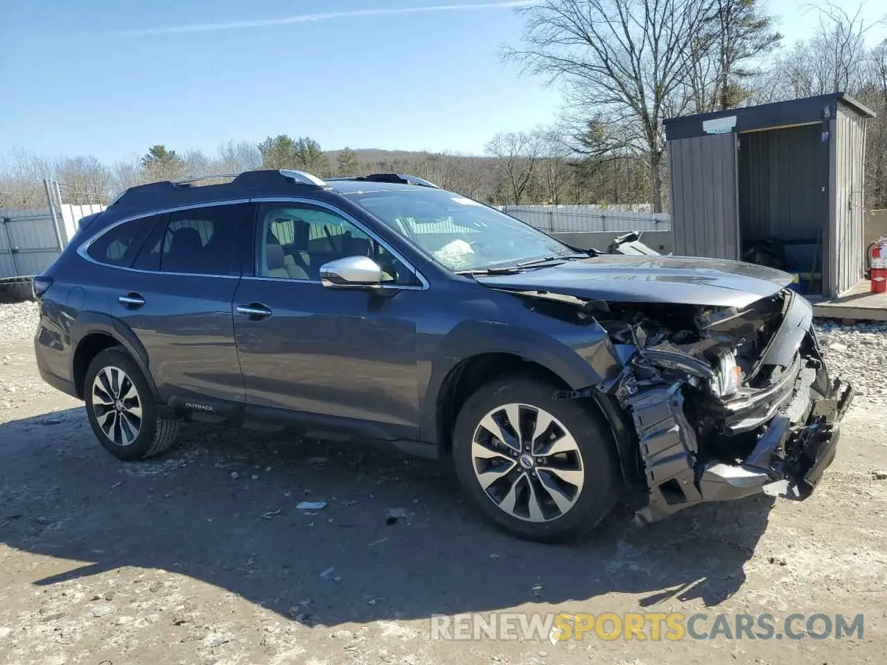 4 Photograph of a damaged car 4S4BTGPD9P3114620 SUBARU OUTBACK 2023