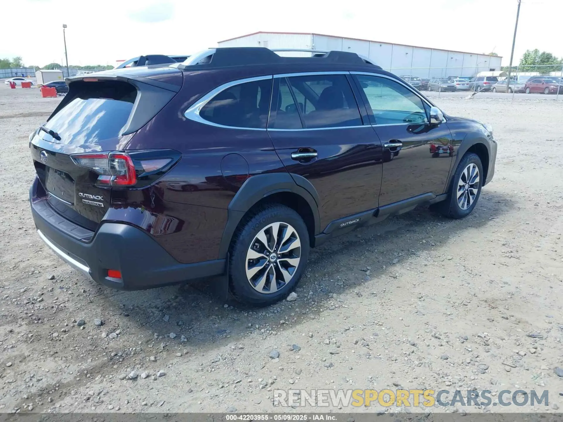 4 Photograph of a damaged car 4S4BTGPDXP3217139 SUBARU OUTBACK 2023