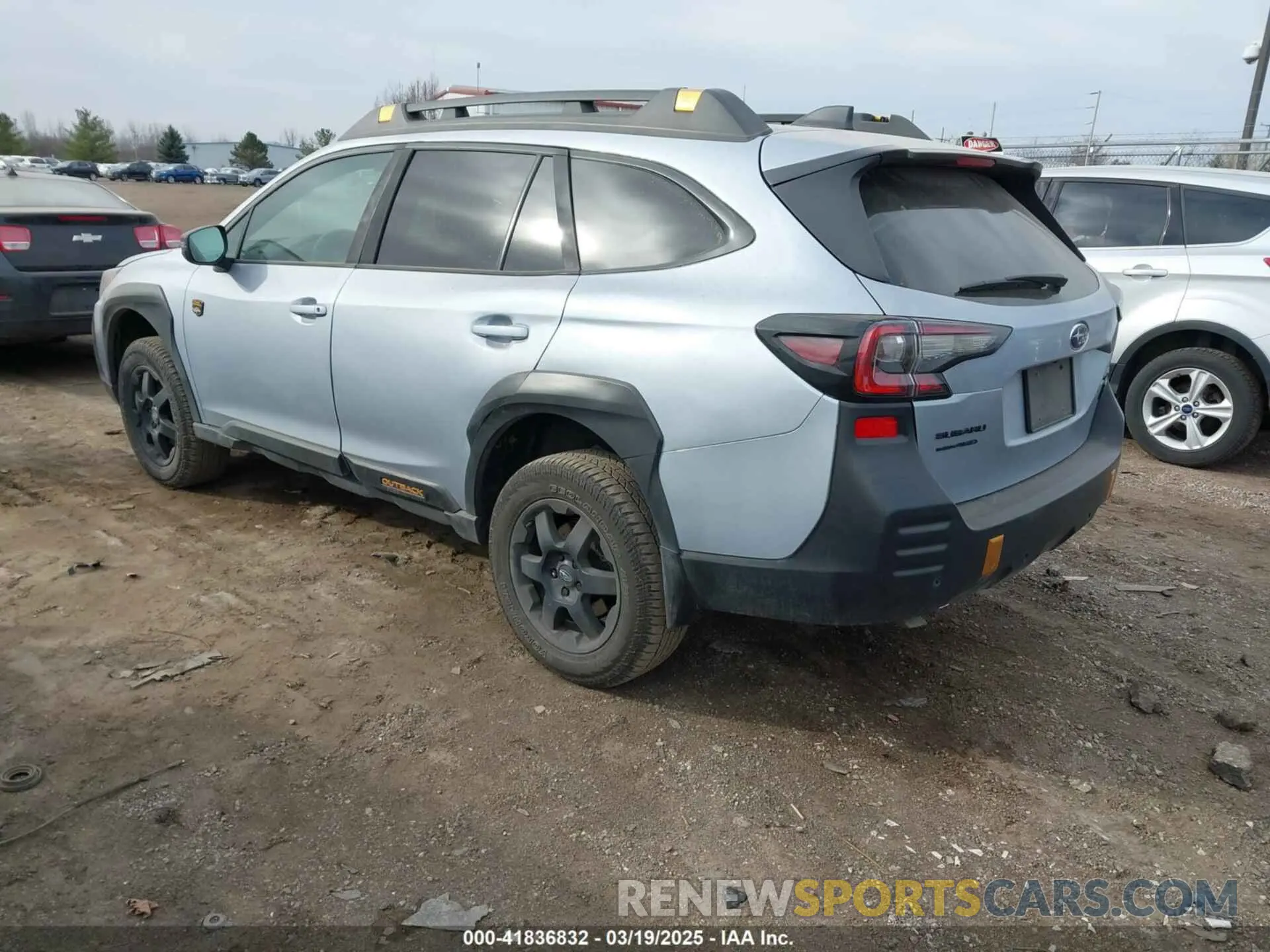3 Photograph of a damaged car 4S4BTGUD5P3151149 SUBARU OUTBACK 2023