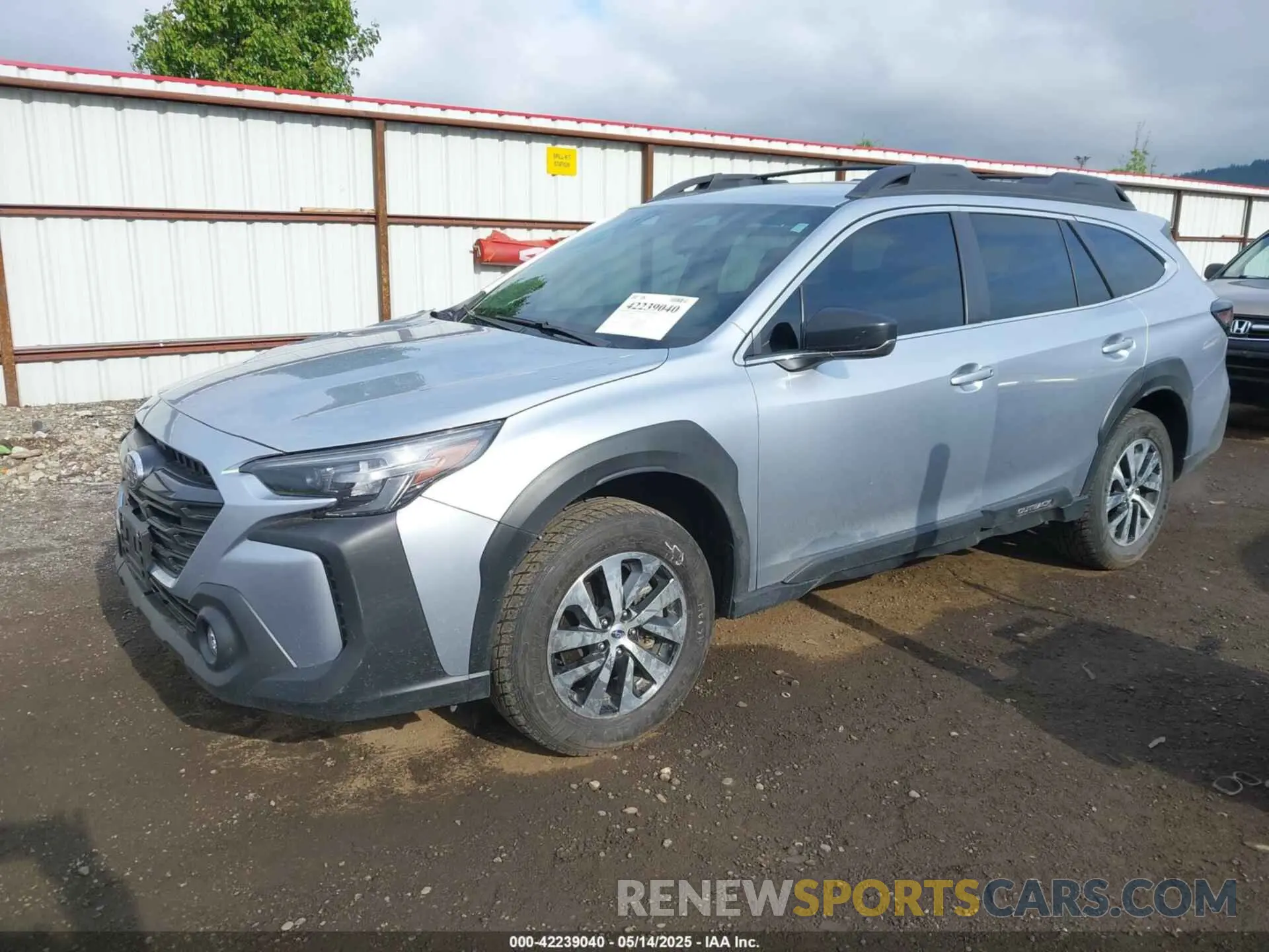 2 Photograph of a damaged car 4S4BTAAC4R3111706 SUBARU OUTBACK 2024