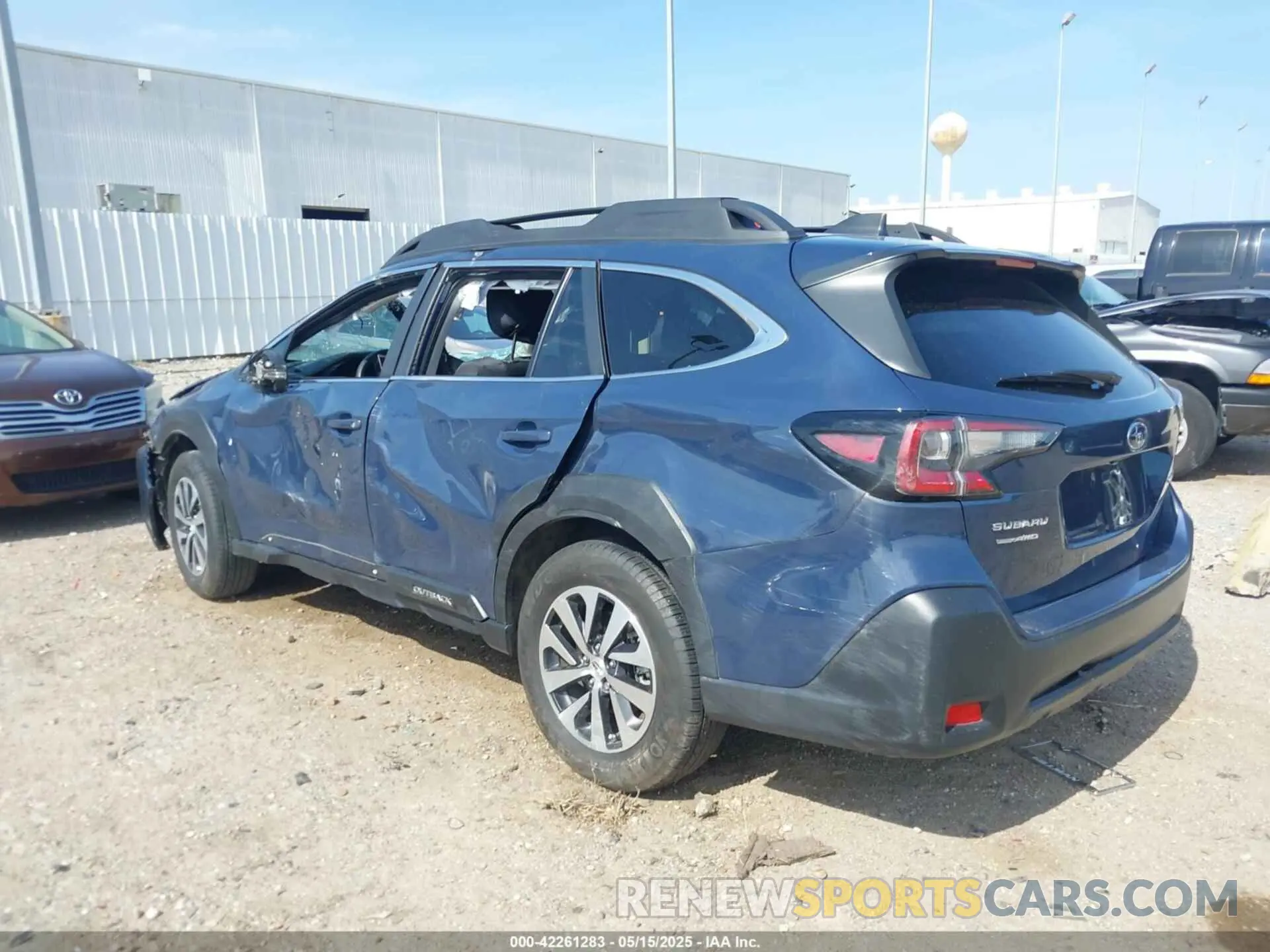 3 Photograph of a damaged car 4S4BTACC4R3195054 SUBARU OUTBACK 2024