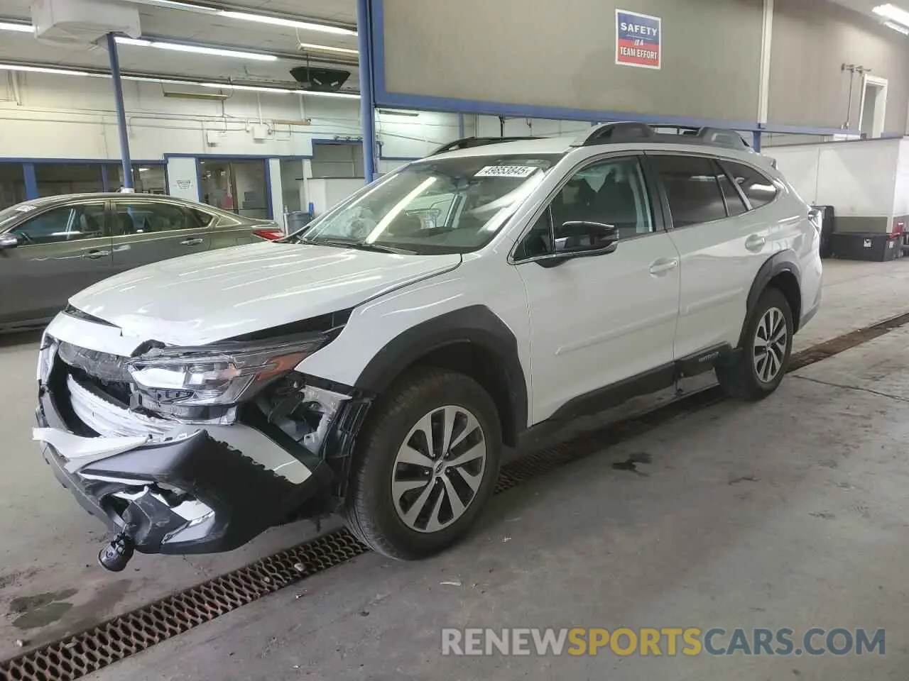 1 Photograph of a damaged car 4S4BTACC9R3286840 SUBARU OUTBACK 2024