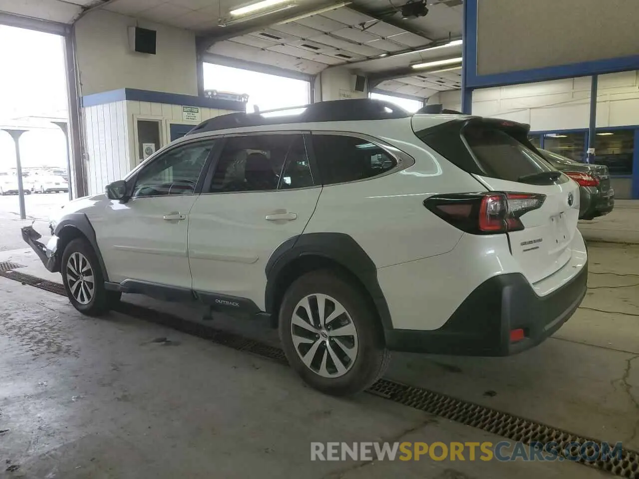2 Photograph of a damaged car 4S4BTACC9R3286840 SUBARU OUTBACK 2024