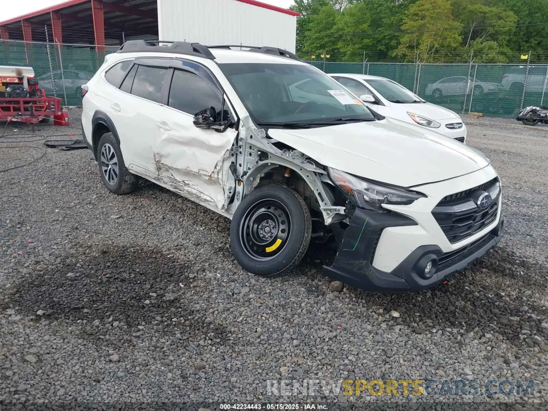 1 Photograph of a damaged car 4S4BTADC2R3213551 SUBARU OUTBACK 2024