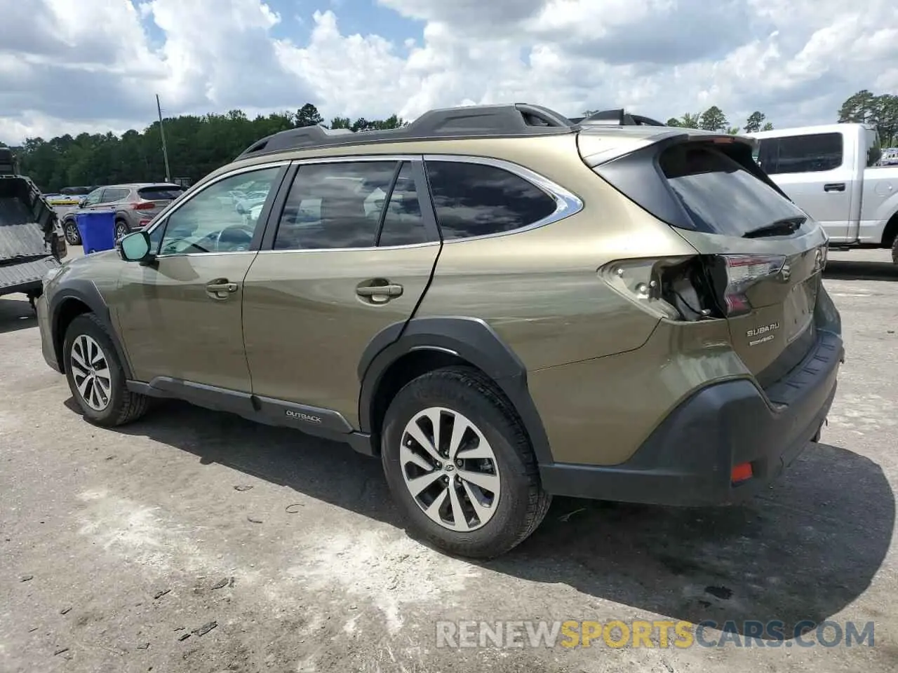 2 Фотография поврежденного автомобиля 4S4BTADC9R3238382 SUBARU OUTBACK 2024