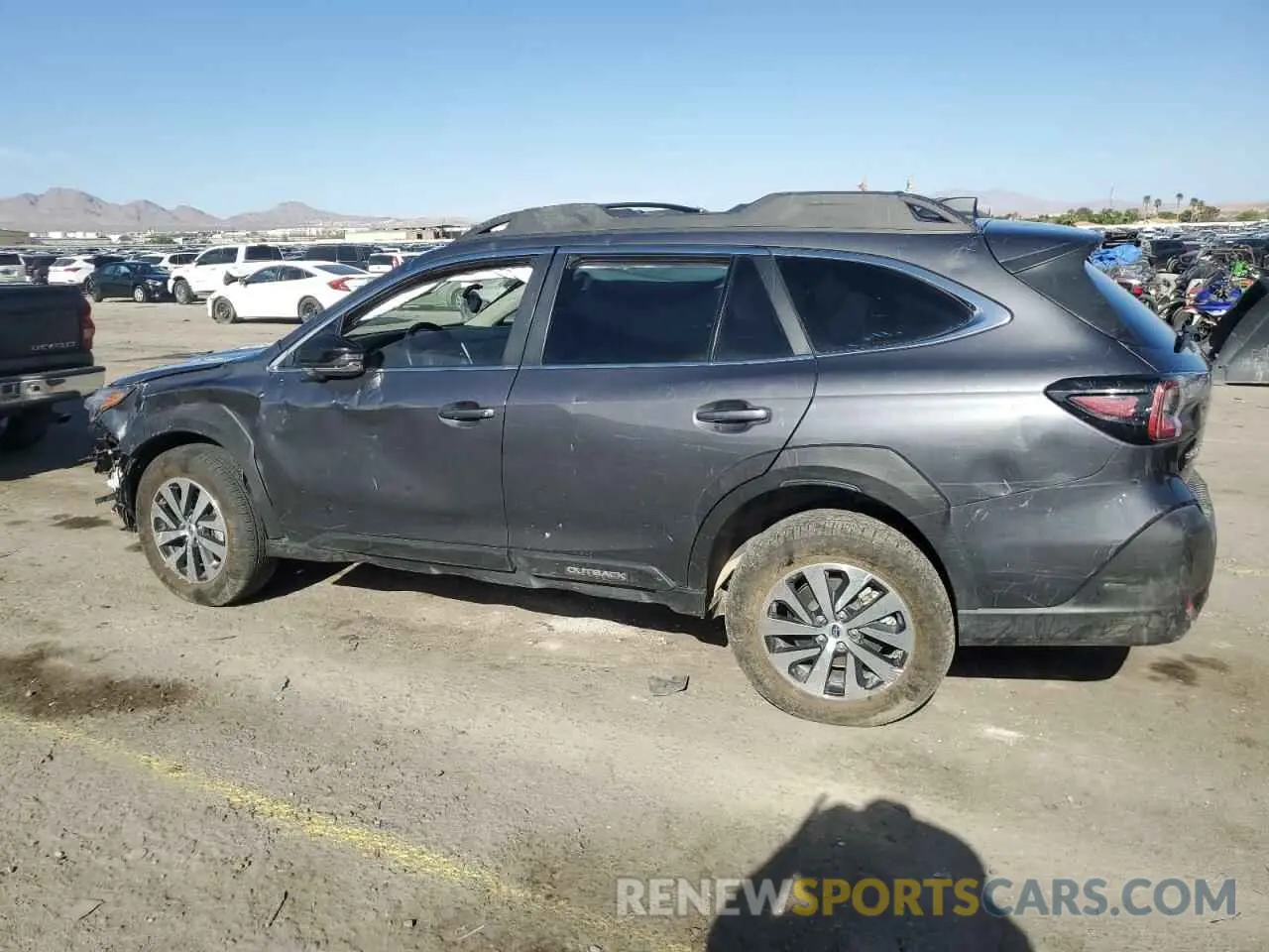 2 Фотография поврежденного автомобиля 4S4BTAFC2R3286156 SUBARU OUTBACK 2024