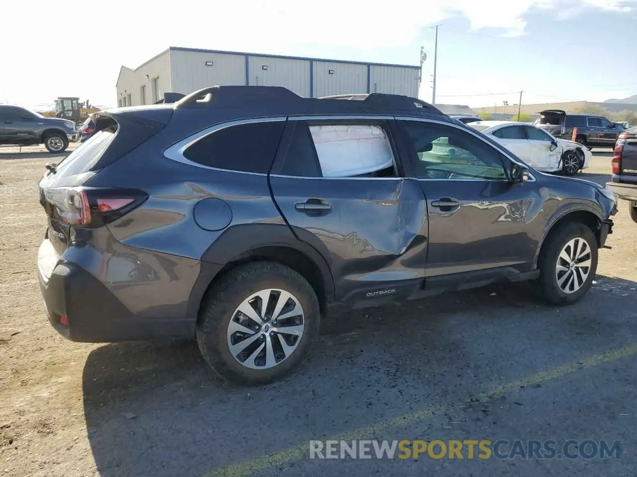 3 Фотография поврежденного автомобиля 4S4BTAFC2R3286156 SUBARU OUTBACK 2024