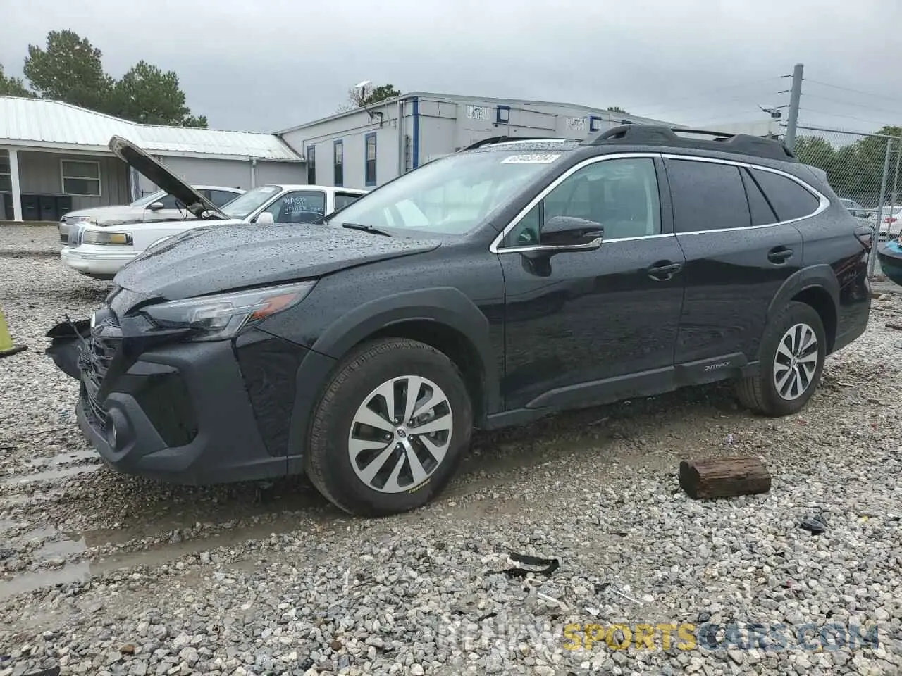 1 Photograph of a damaged car 4S4BTAFC3R3244692 SUBARU OUTBACK 2024