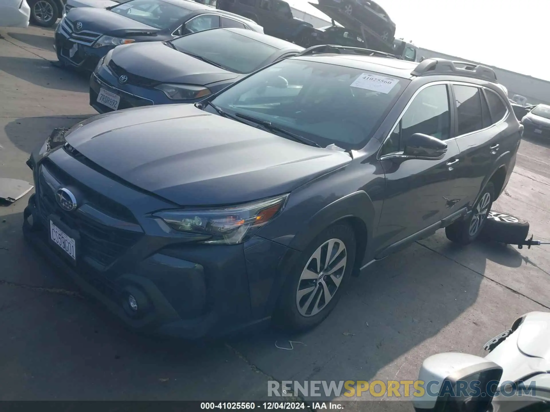 2 Фотография поврежденного автомобиля 4S4BTAFC7R3141811 SUBARU OUTBACK 2024