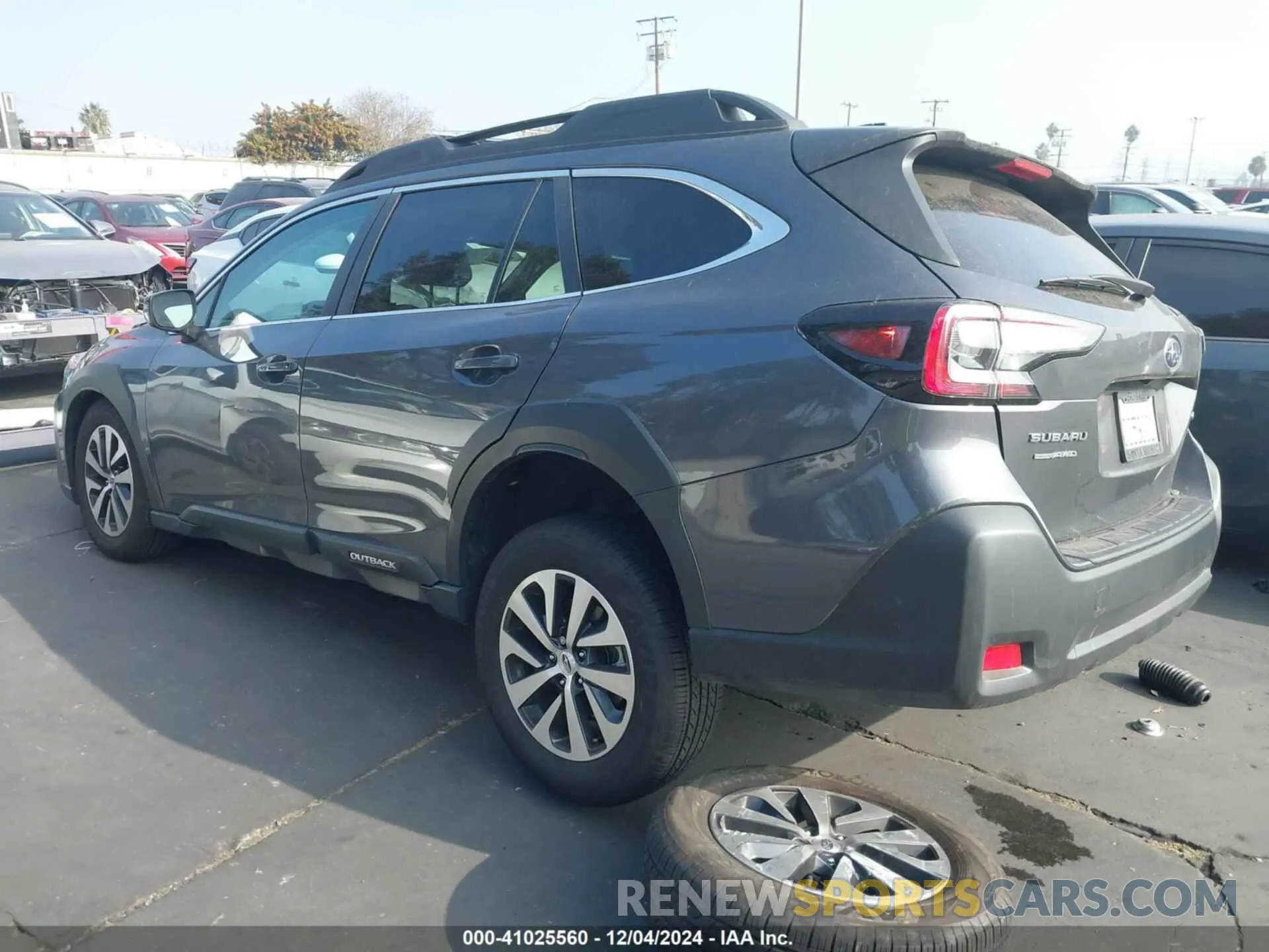 3 Фотография поврежденного автомобиля 4S4BTAFC7R3141811 SUBARU OUTBACK 2024