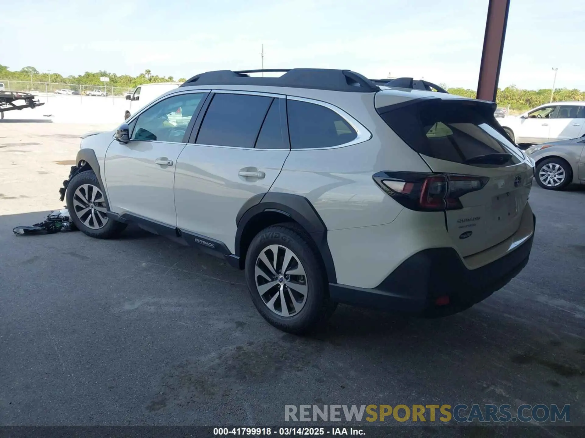 3 Photograph of a damaged car 4S4BTAFC7R3211162 SUBARU OUTBACK 2024