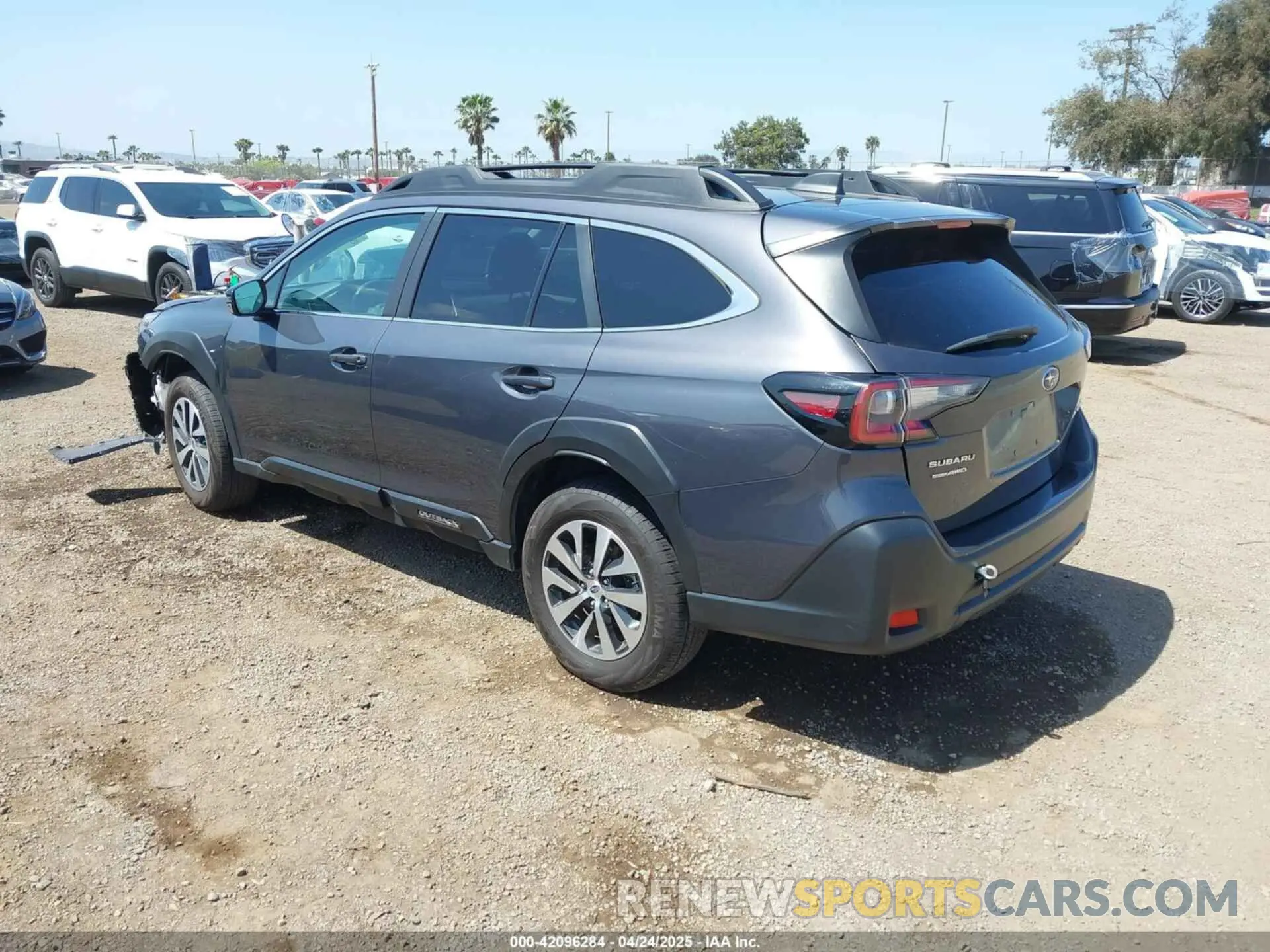 3 Photograph of a damaged car 4S4BTAFC7R3223134 SUBARU OUTBACK 2024