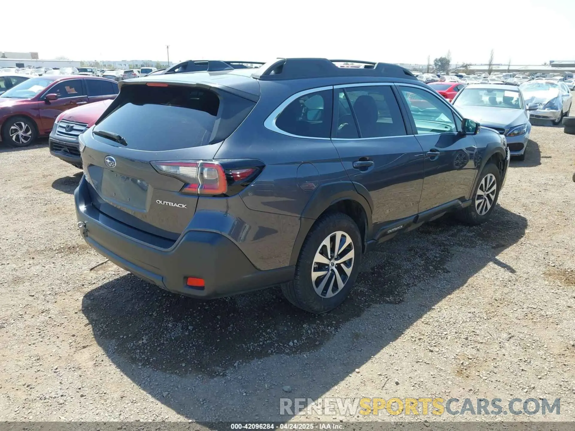 4 Photograph of a damaged car 4S4BTAFC7R3223134 SUBARU OUTBACK 2024