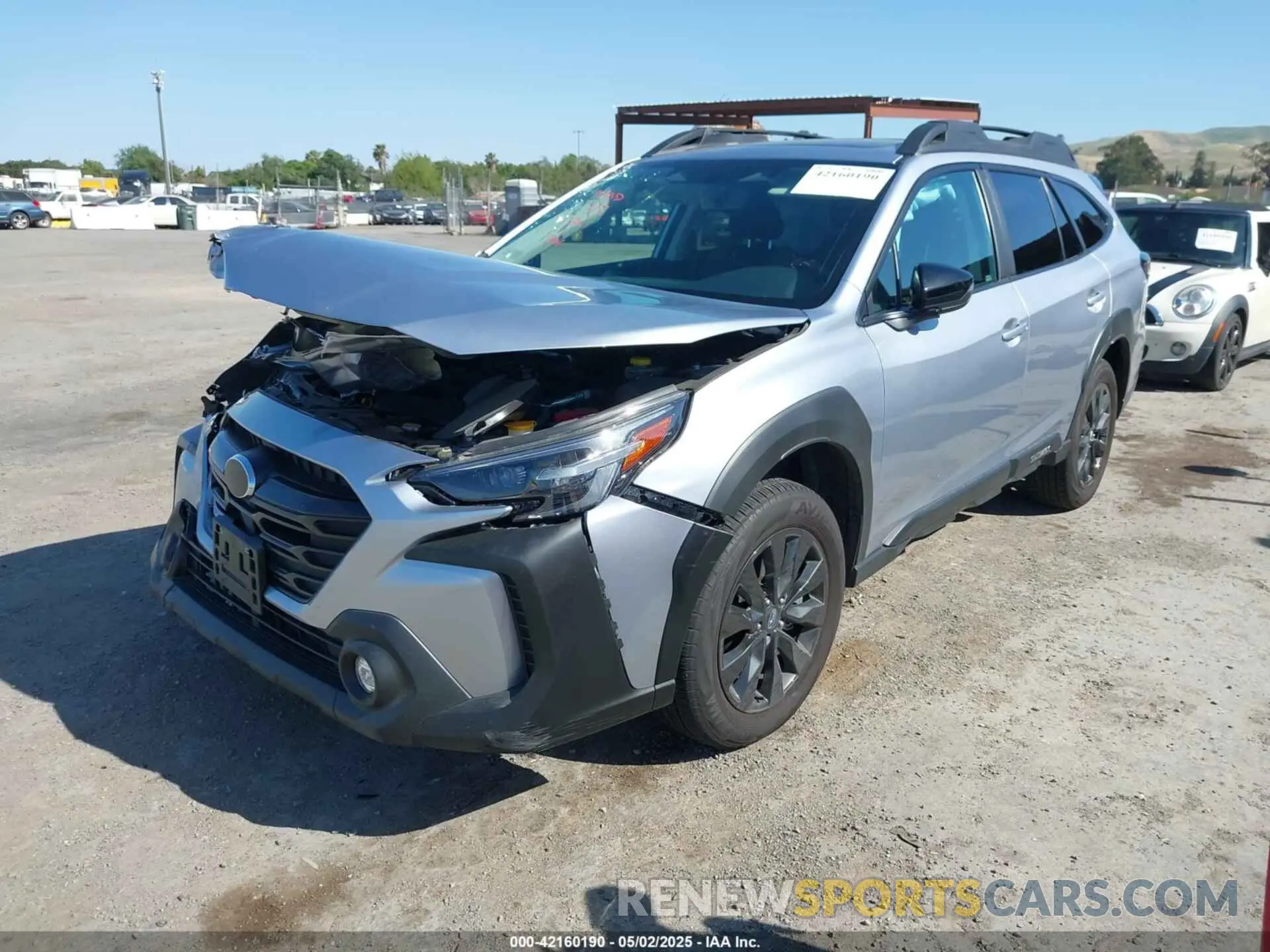 2 Photograph of a damaged car 4S4BTALC0R3234836 SUBARU OUTBACK 2024