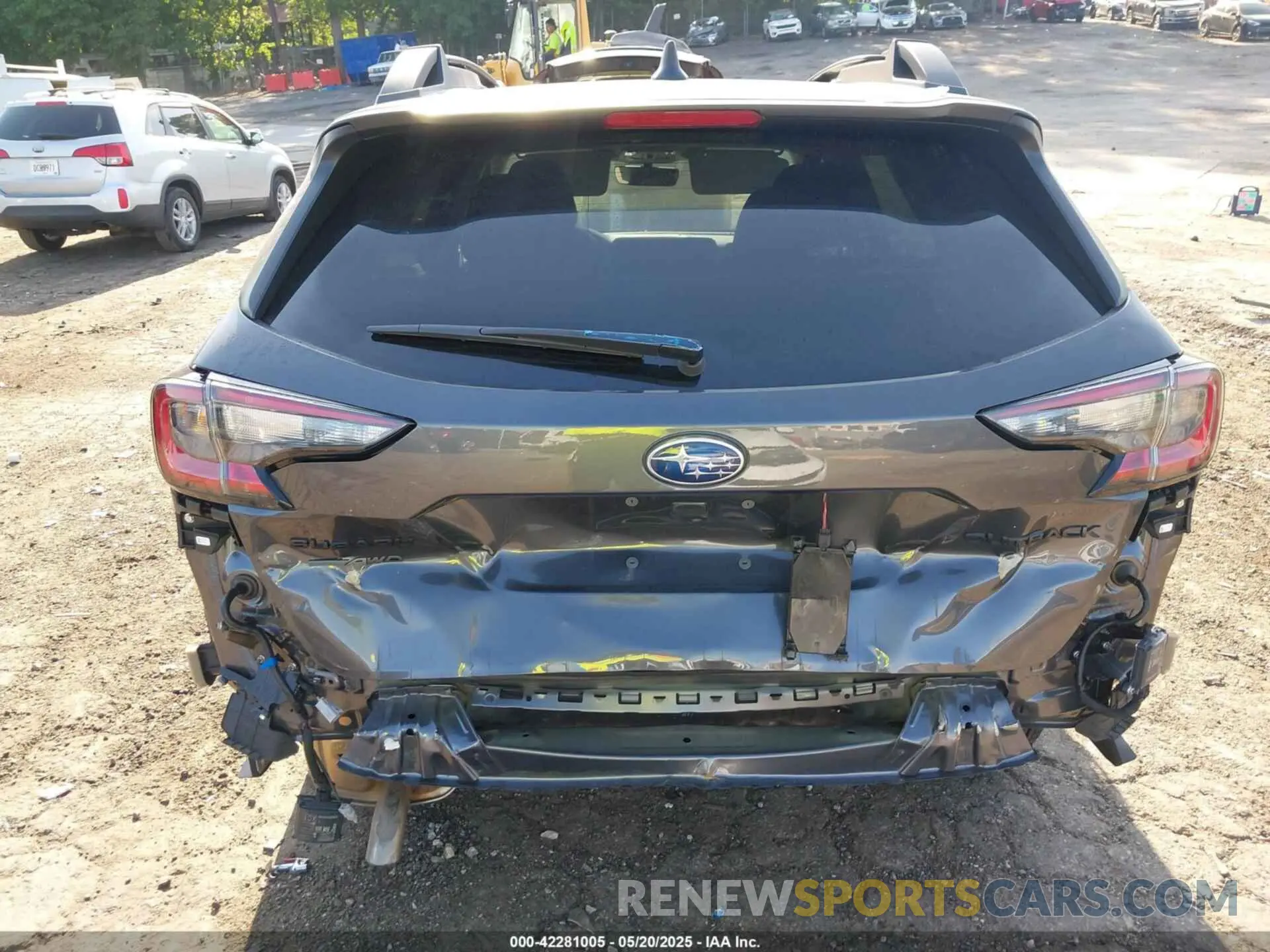 6 Photograph of a damaged car 4S4BTALC0R3299900 SUBARU OUTBACK 2024