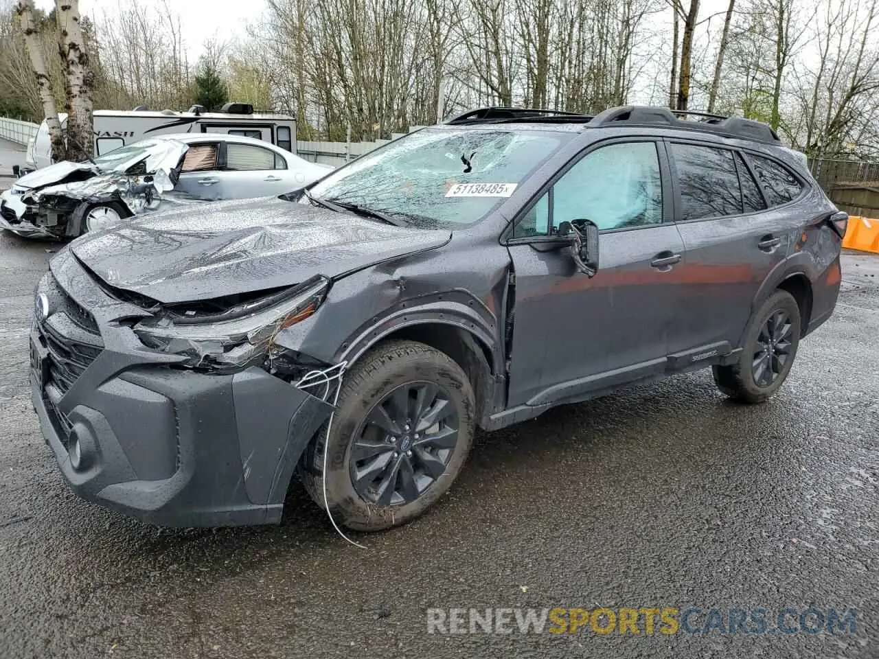 1 Photograph of a damaged car 4S4BTALC4R3240798 SUBARU OUTBACK 2024