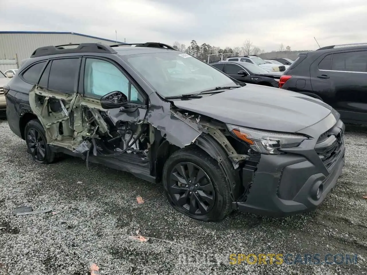4 Photograph of a damaged car 4S4BTALCXR3118334 SUBARU OUTBACK 2024