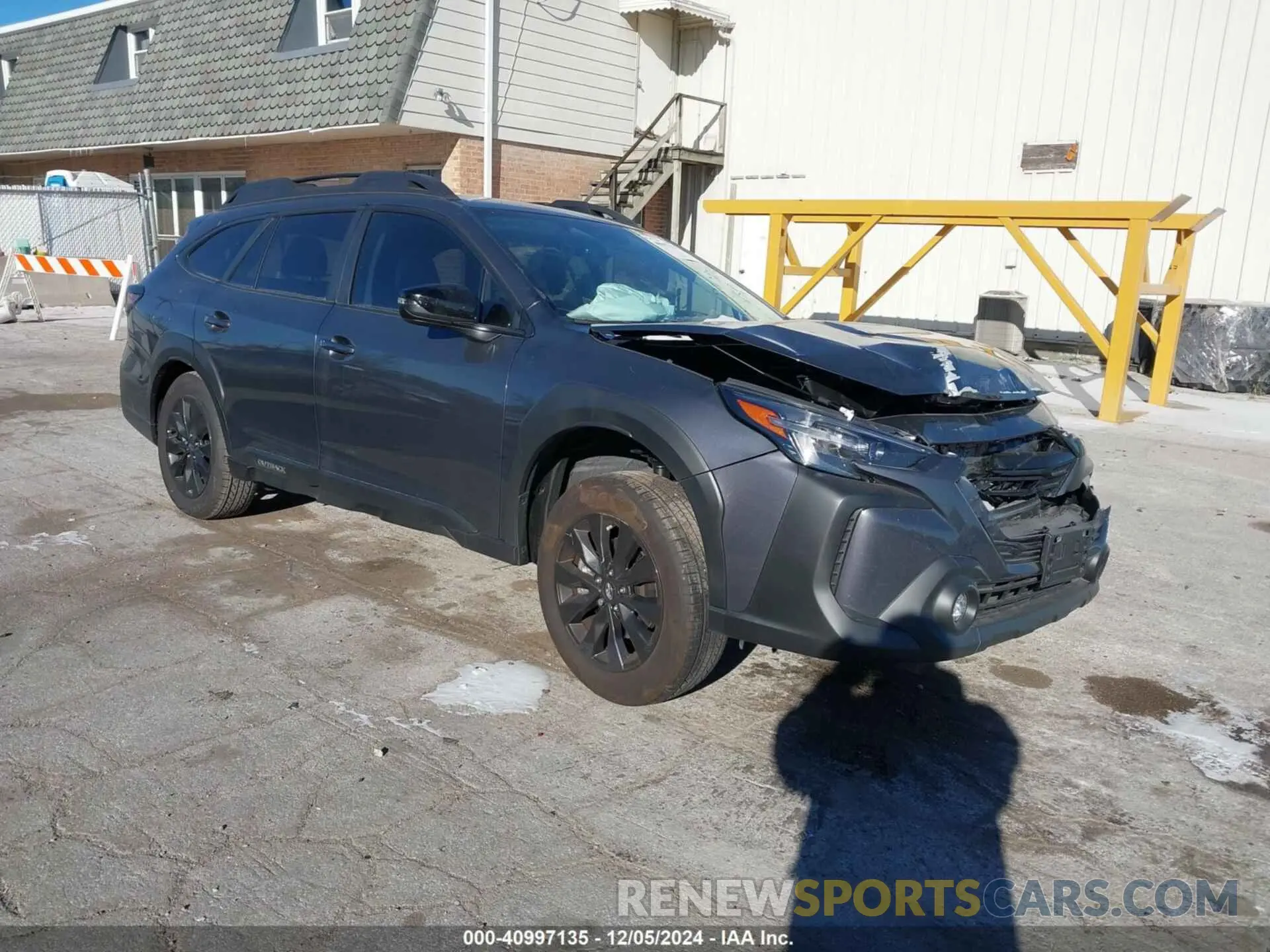 1 Photograph of a damaged car 4S4BTALCXR3284806 SUBARU OUTBACK 2024