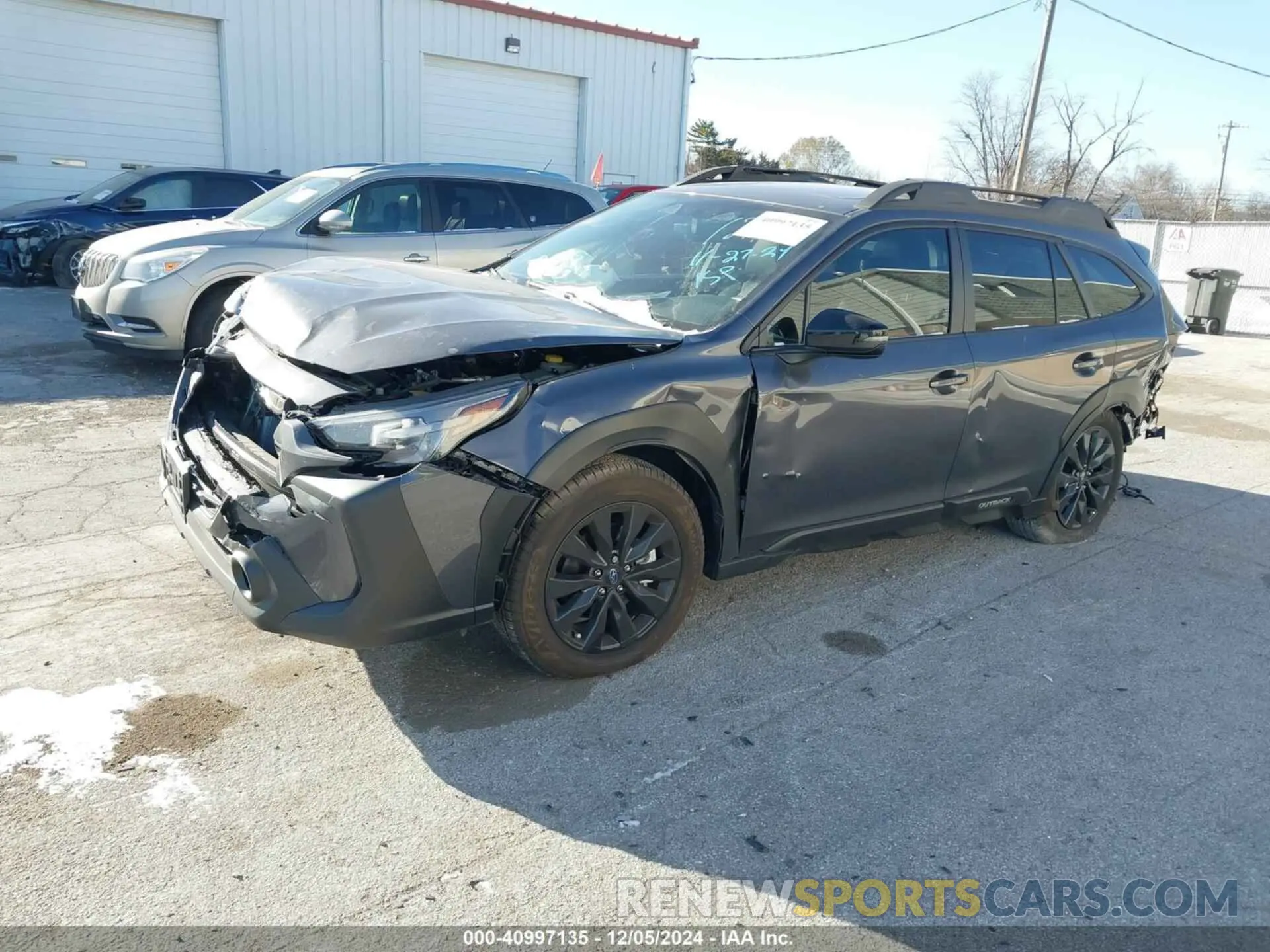 2 Photograph of a damaged car 4S4BTALCXR3284806 SUBARU OUTBACK 2024