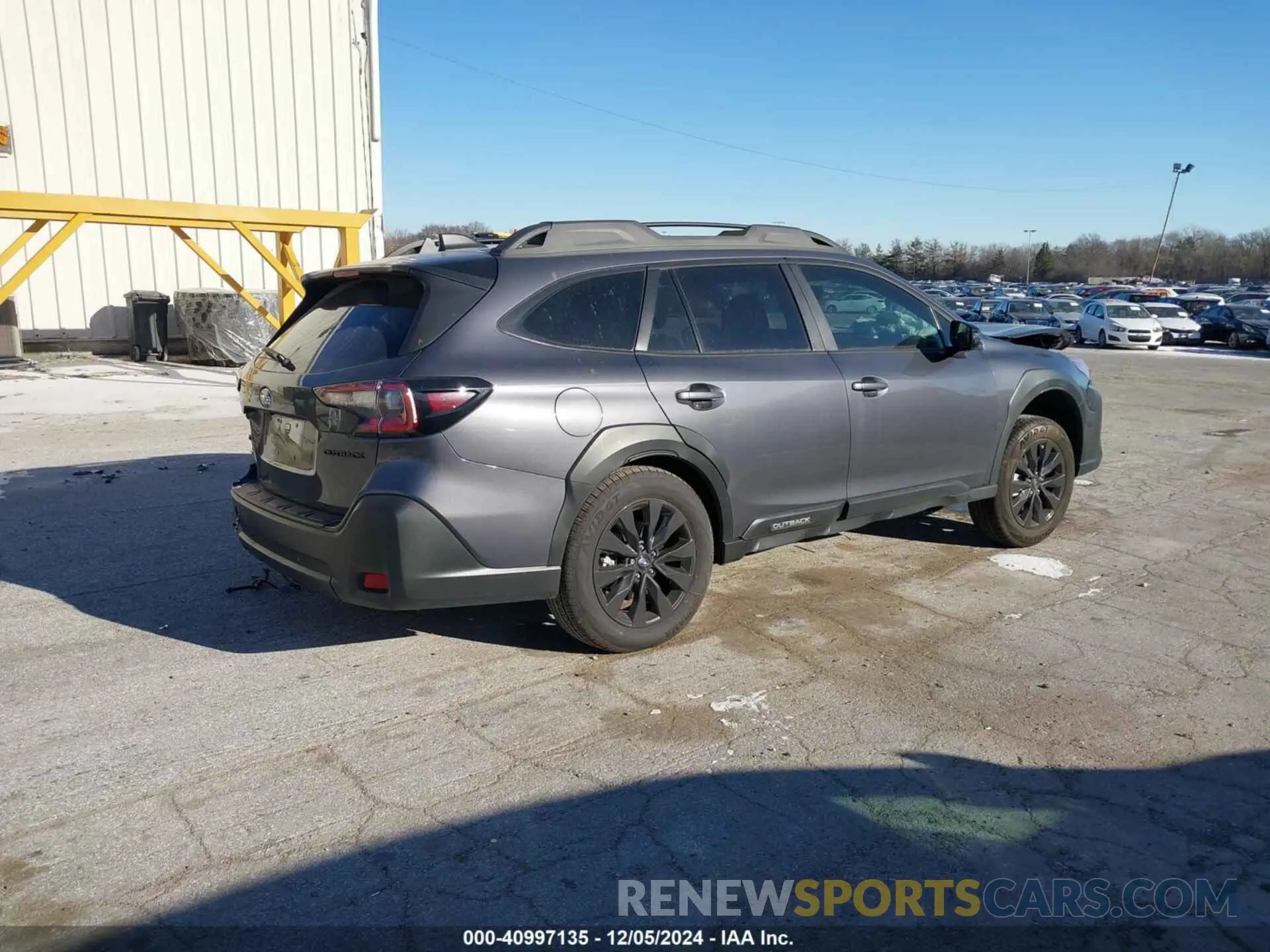 4 Photograph of a damaged car 4S4BTALCXR3284806 SUBARU OUTBACK 2024