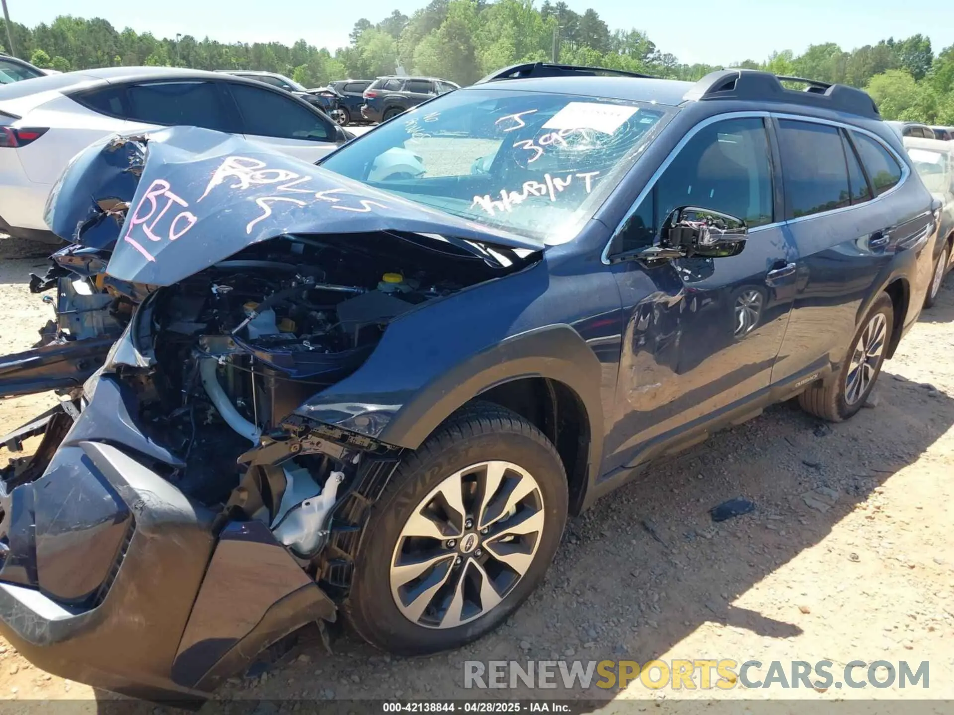 2 Photograph of a damaged car 4S4BTAMC6R3263997 SUBARU OUTBACK 2024