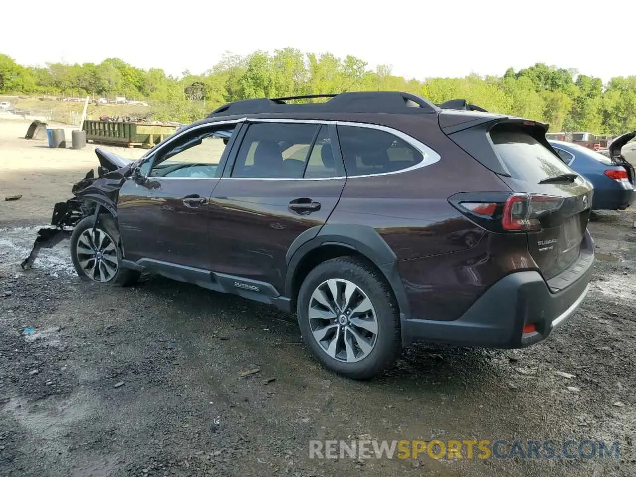 2 Фотография поврежденного автомобиля 4S4BTANC0R3121224 SUBARU OUTBACK 2024