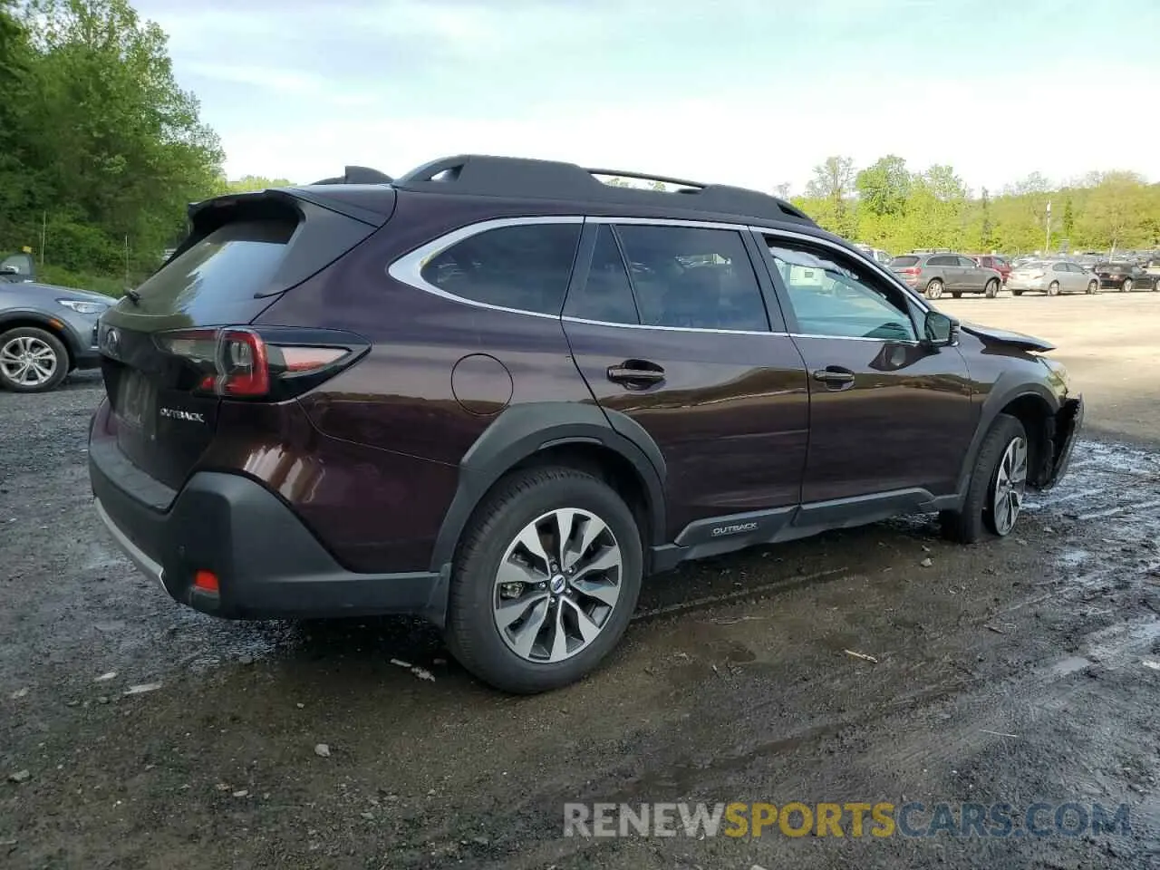 3 Фотография поврежденного автомобиля 4S4BTANC0R3121224 SUBARU OUTBACK 2024