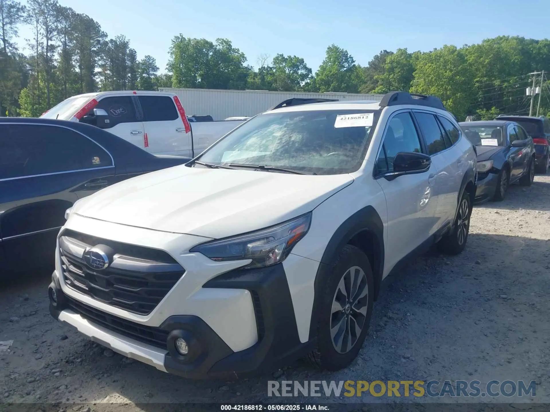 2 Photograph of a damaged car 4S4BTANC0R3245607 SUBARU OUTBACK 2024
