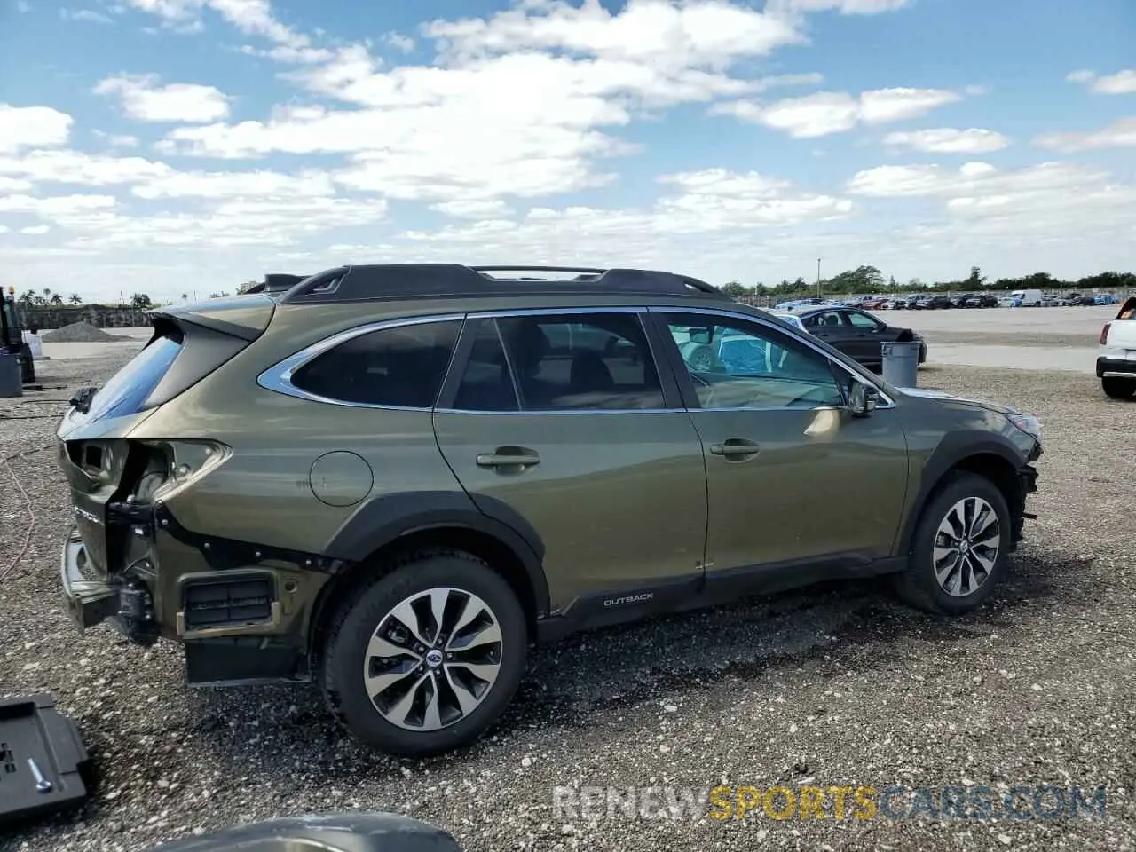3 Photograph of a damaged car 4S4BTANC0R3301450 SUBARU OUTBACK 2024