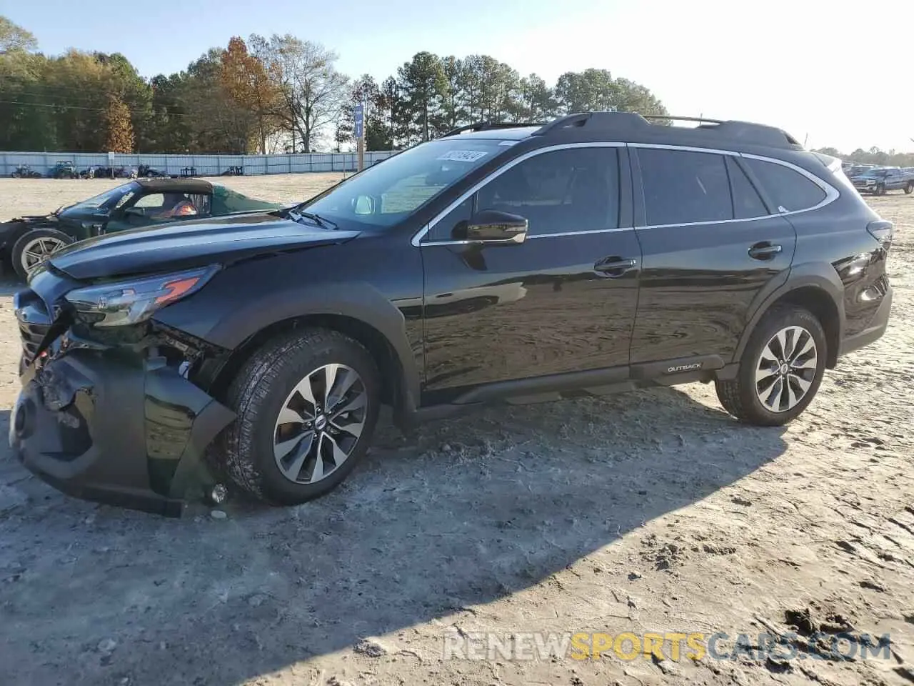 1 Photograph of a damaged car 4S4BTANC3R3275247 SUBARU OUTBACK 2024