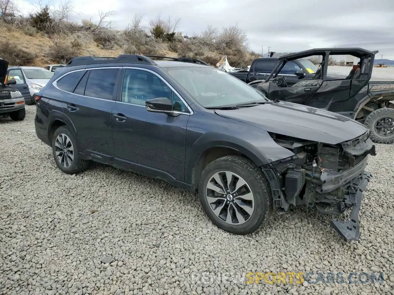 4 Photograph of a damaged car 4S4BTANC4R3173777 SUBARU OUTBACK 2024