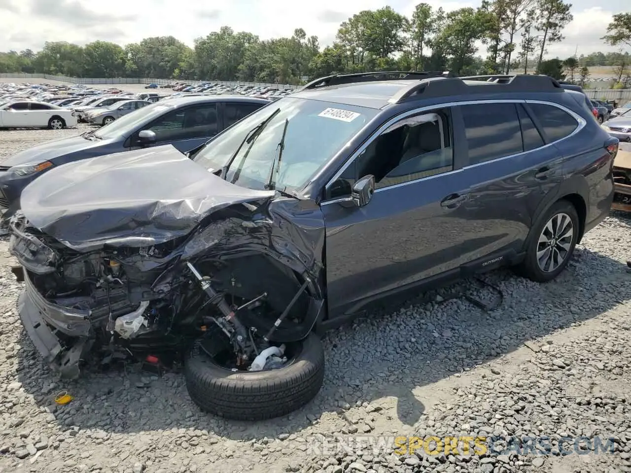 1 Photograph of a damaged car 4S4BTANC4R3194581 SUBARU OUTBACK 2024