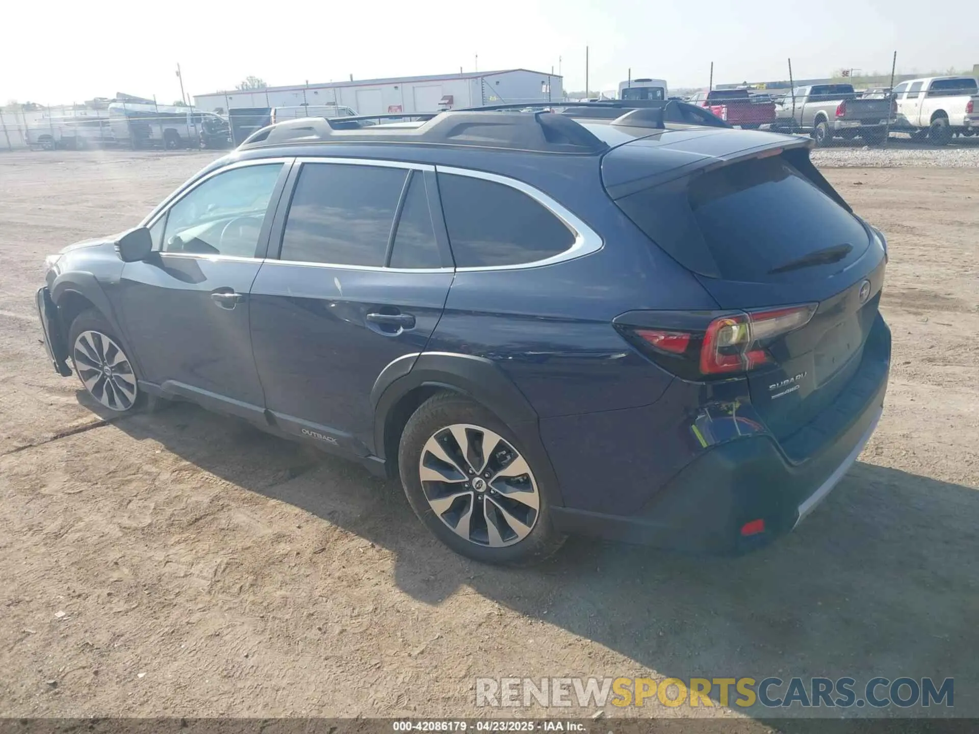 3 Photograph of a damaged car 4S4BTANC5R3286041 SUBARU OUTBACK 2024