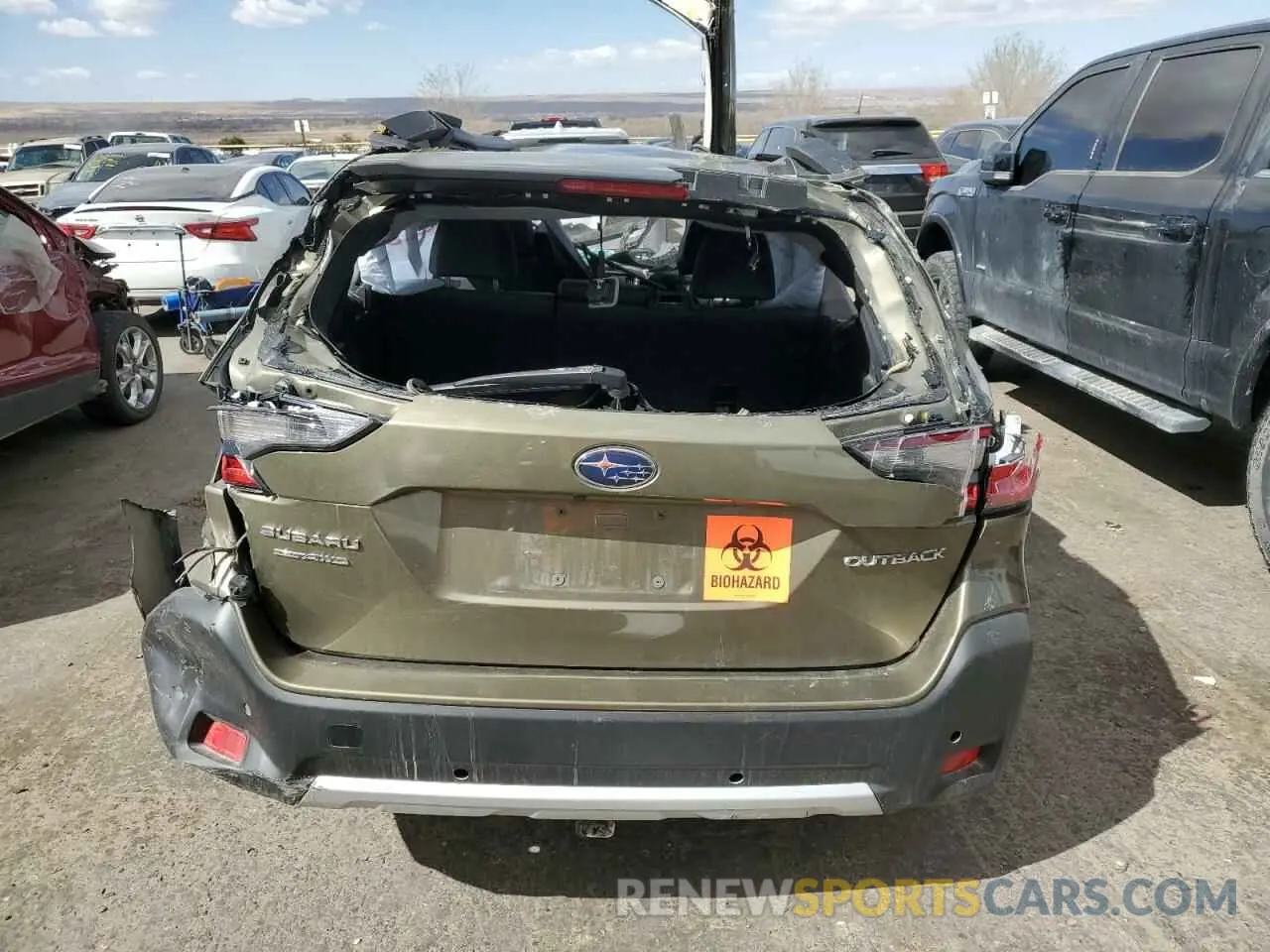 6 Photograph of a damaged car 4S4BTANC6R3104265 SUBARU OUTBACK 2024